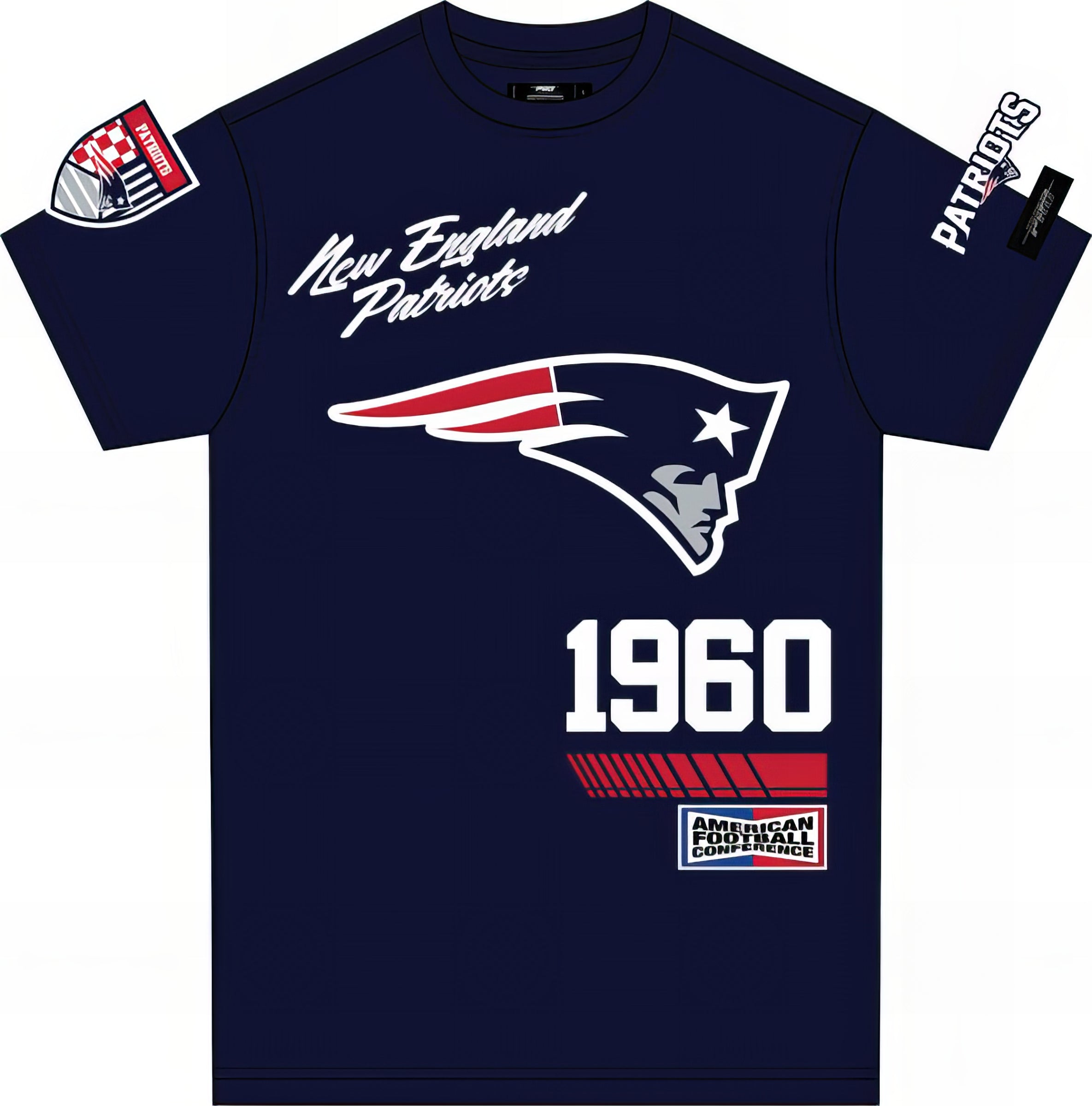 Playera Fast Lane Pro Standard NFL New England Patriots
