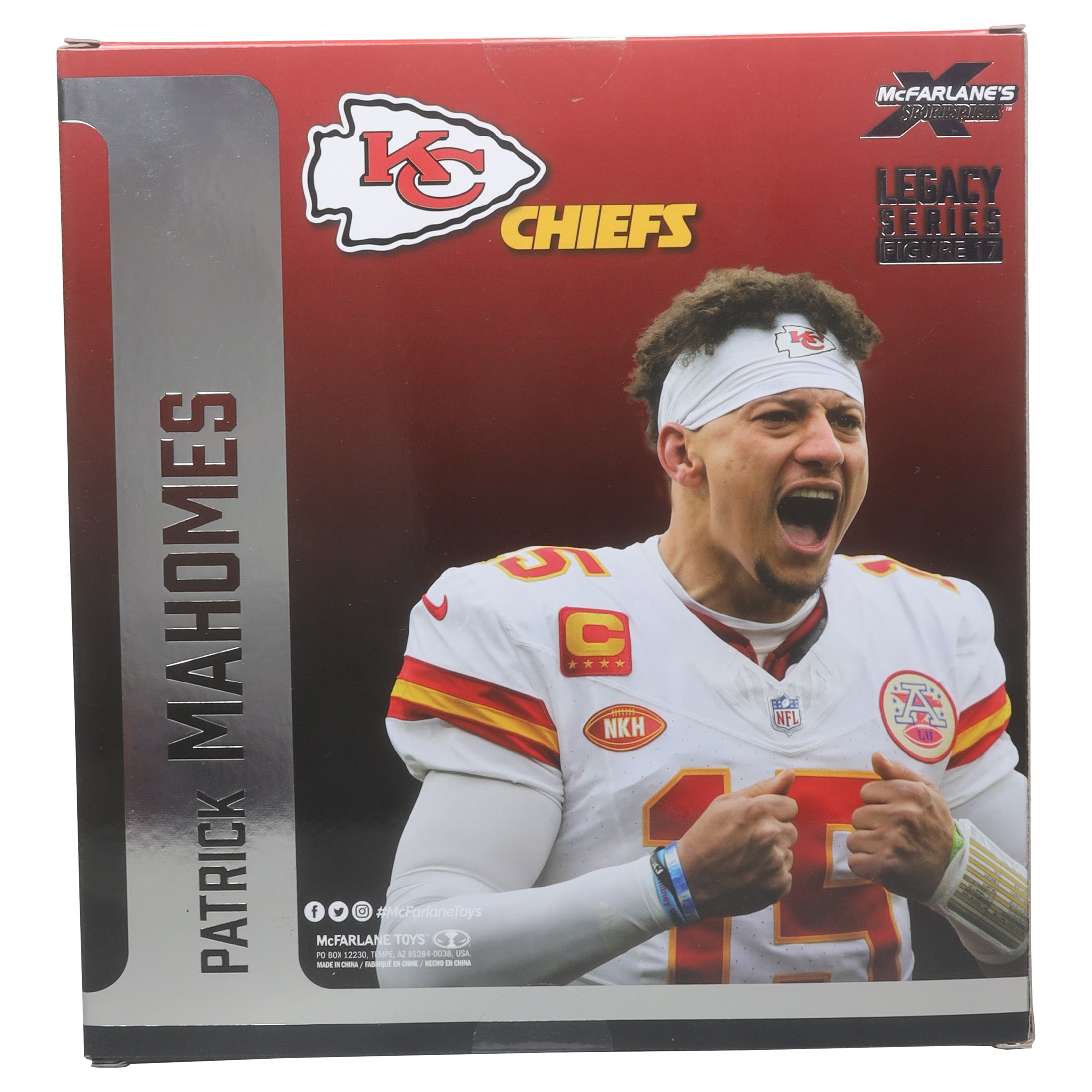 Figura McFarlane Legacy NFL Cheifs Patrick Mahomes F17