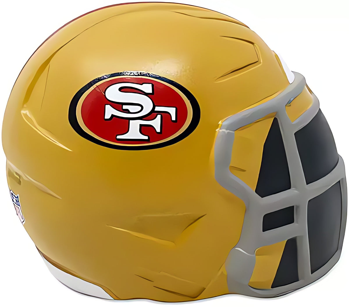 Adesivi/Decalcomanie Per Casco - Mini Inspired San Francisco 49ers - Nuovi