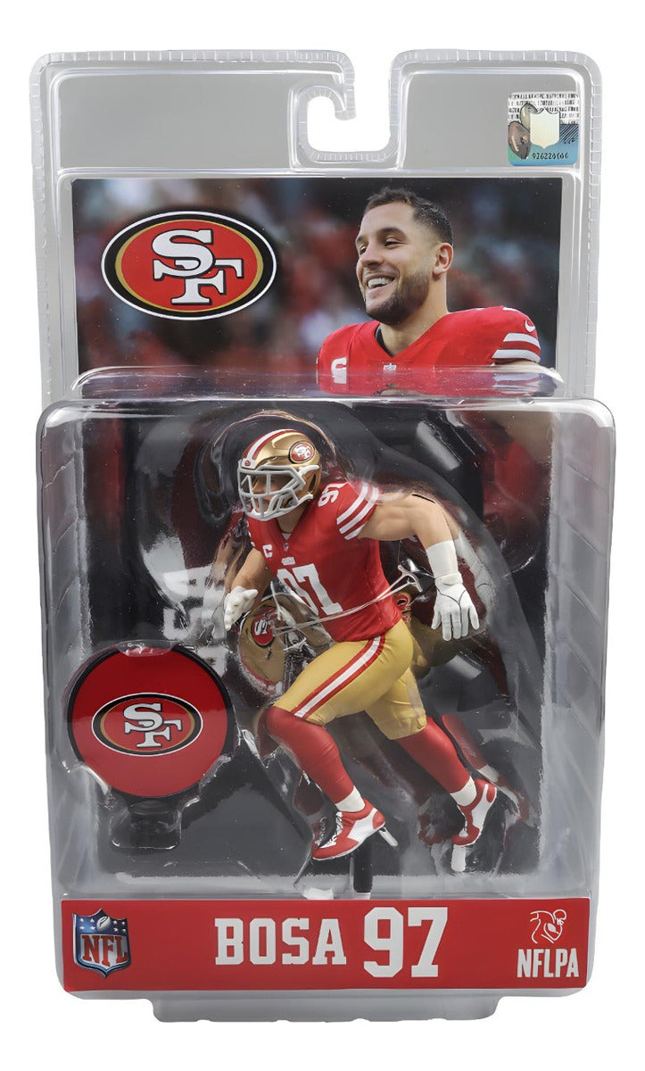 Figura Id Mcfarlane Fútbol Americano NFL 49ers Nick Bosa