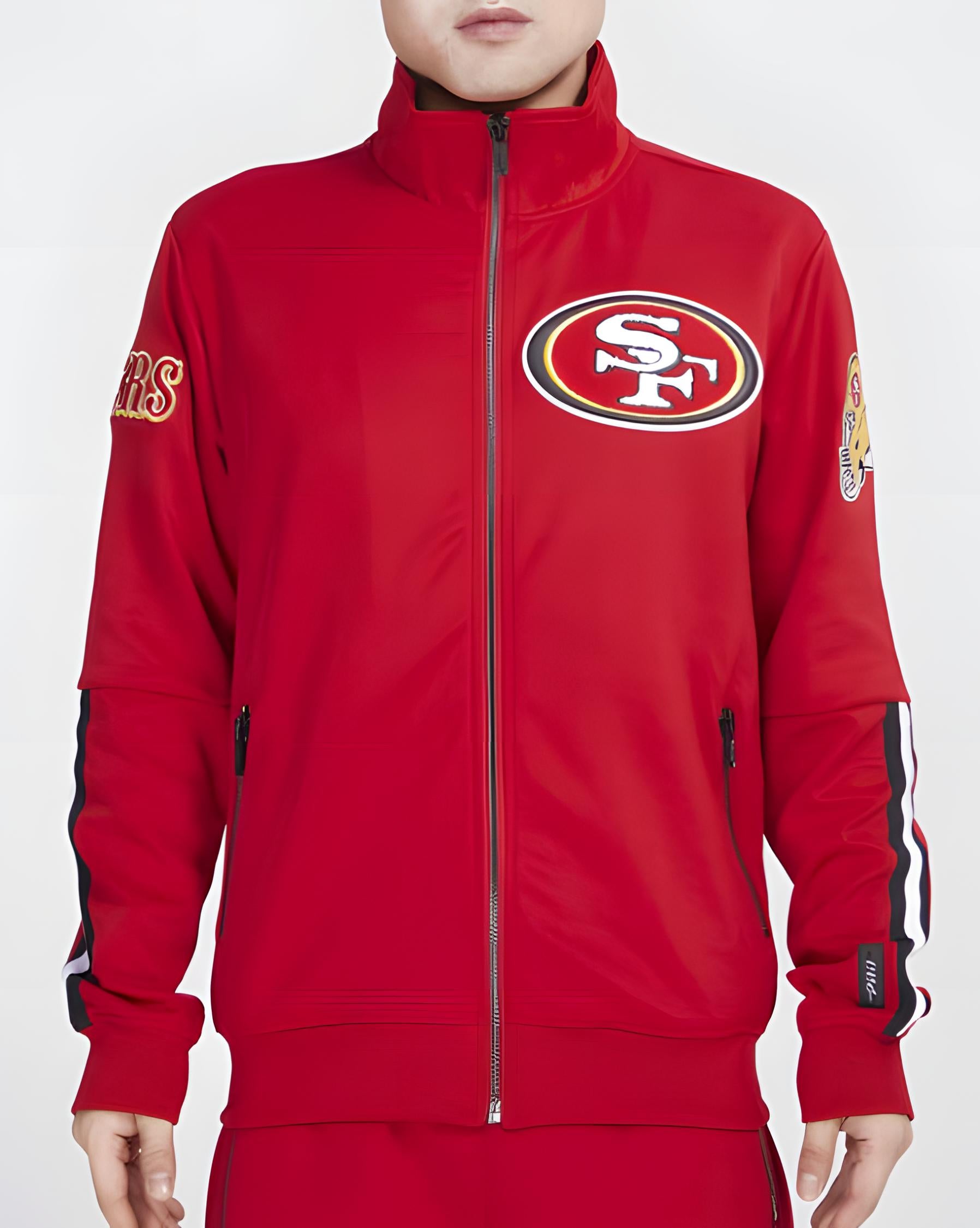 Chamarra Pro Standard Classic Track 49ers