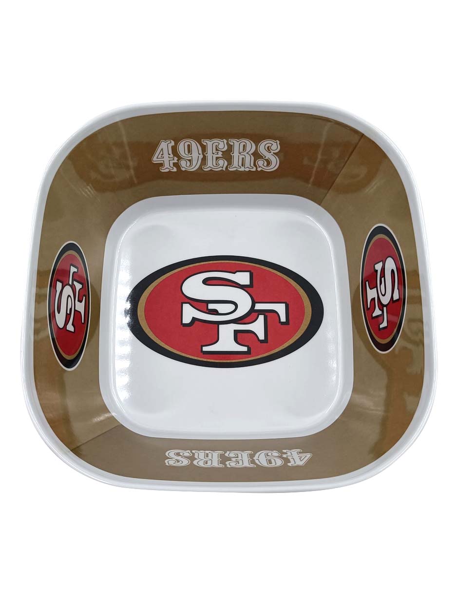 Botanero Bowl Melamina 4 L NFL San Francisco 49ers