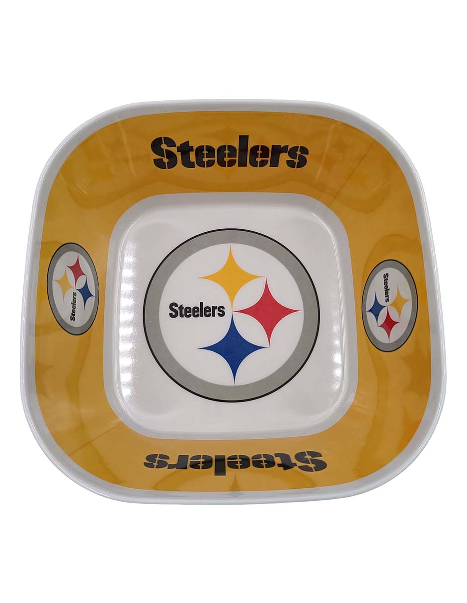 Botanero Bowl Melamina 4 L NFL Pittsburgh Steelers