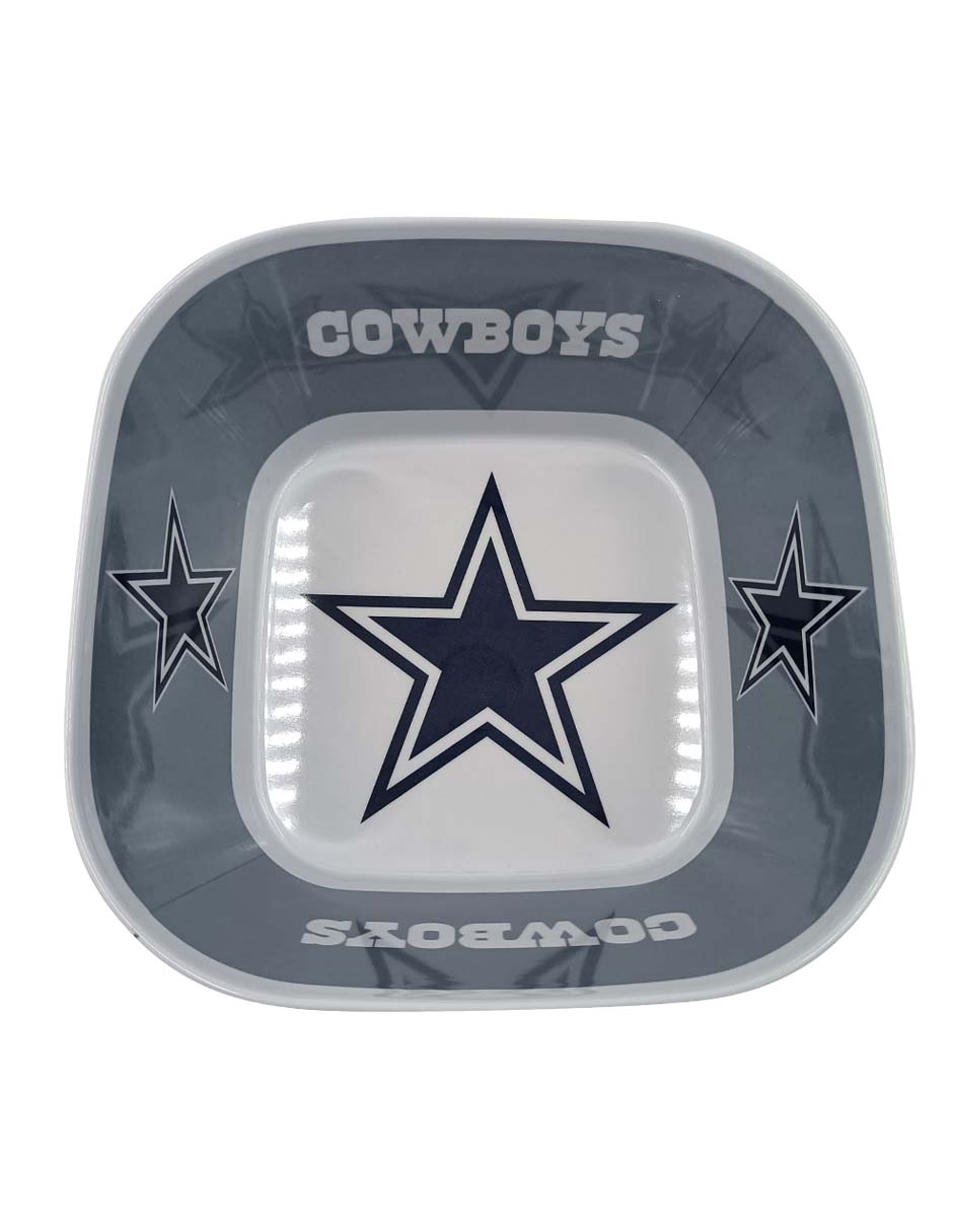 Botanero Bowl Melamina 4 L NFL Dallas Cowboys