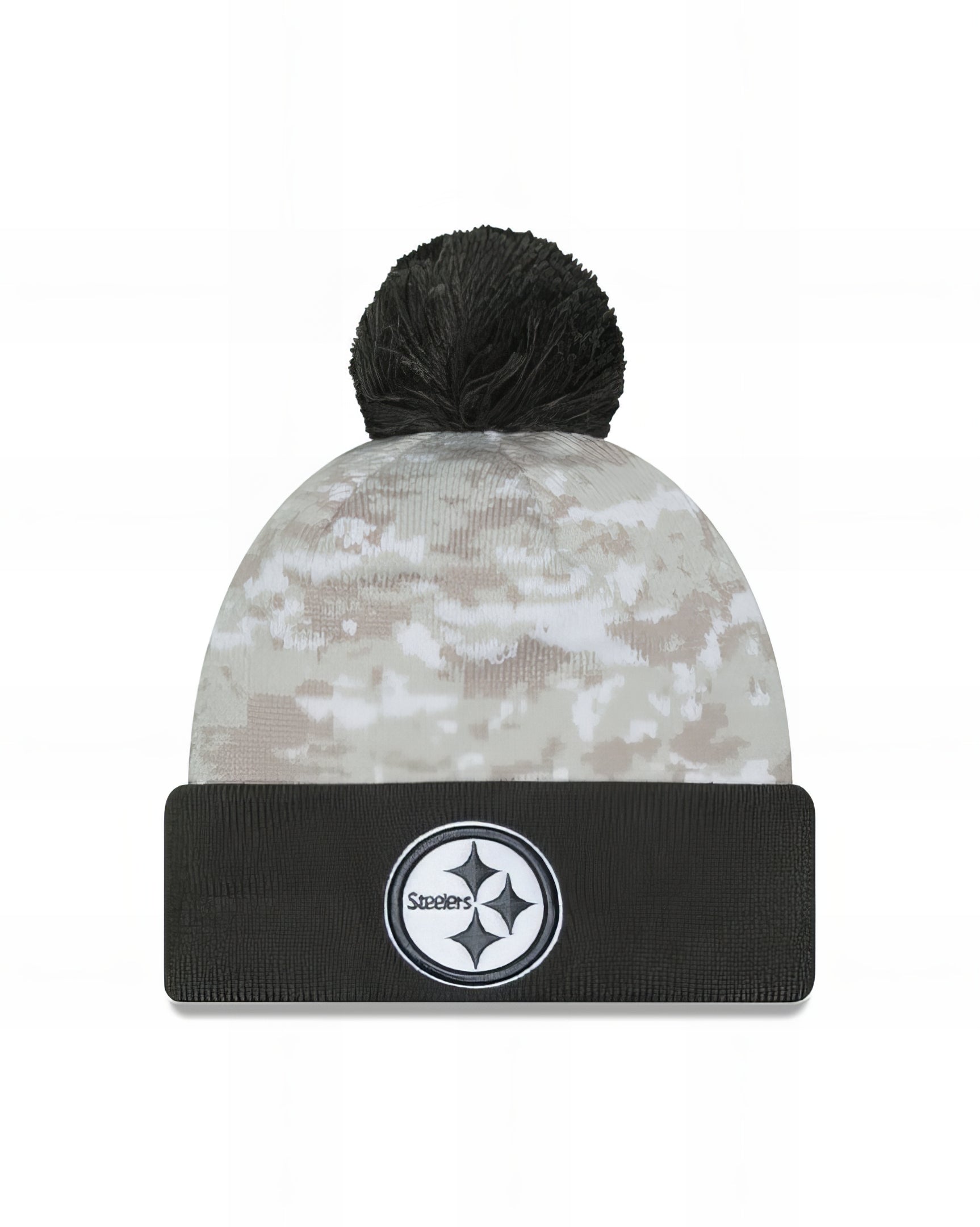 Gorro Sport Knit Salute To Service 24 Pittsburgh Steelers