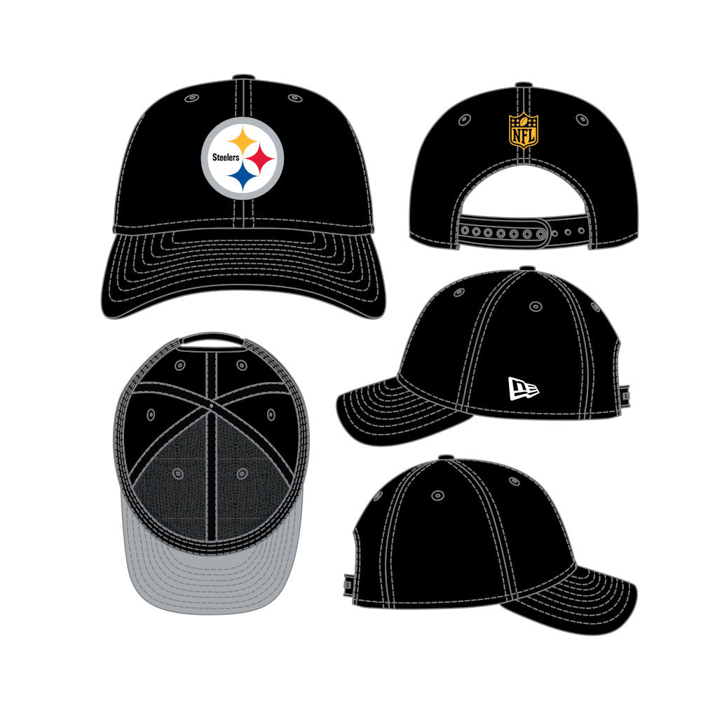Gorra New Era 940 Team 25 NFL Pittsburgh Steelers