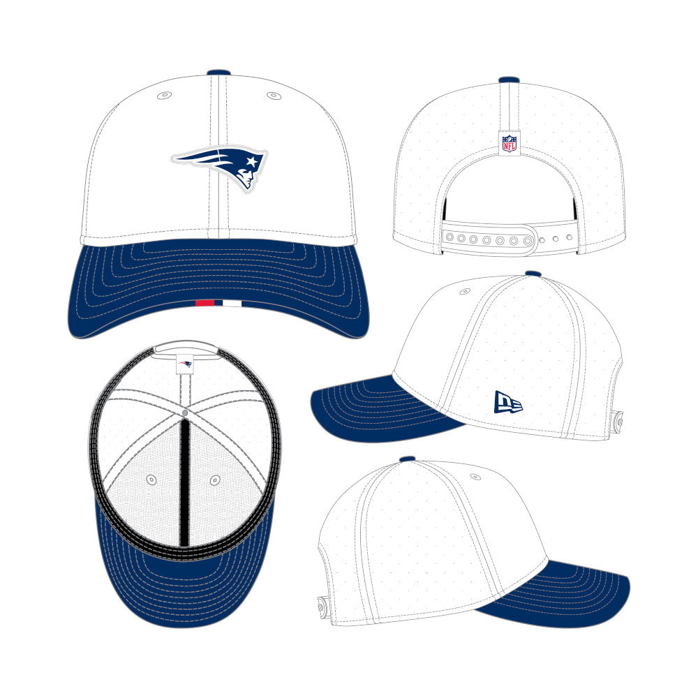 Gorra New Era 970 Training 25 New England Patriots