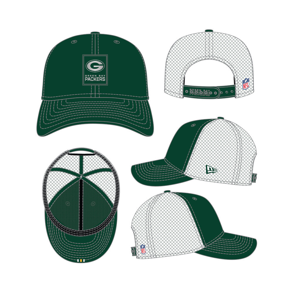 Gorra New Era 970 SideLine 25 NFL Green Bay Packers