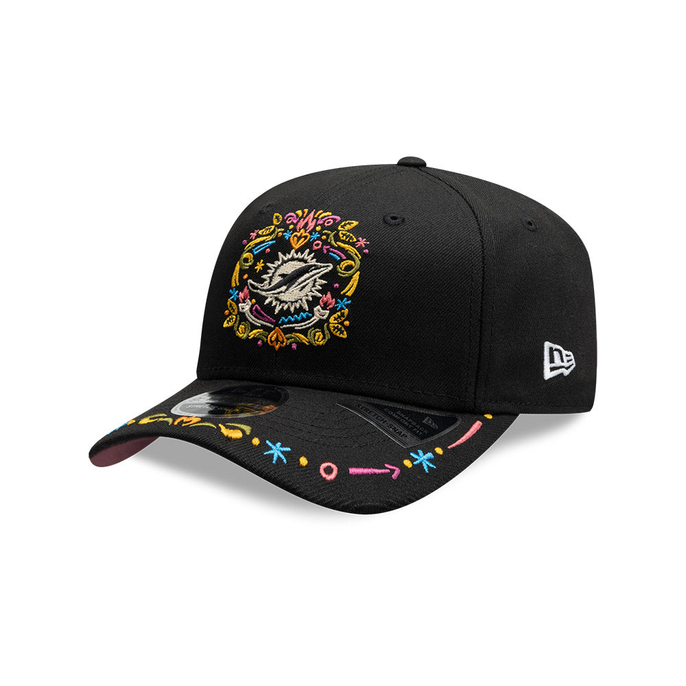 Gorra New Era 970 Hasta la Muerte 25 NFL Miami Dolphins
