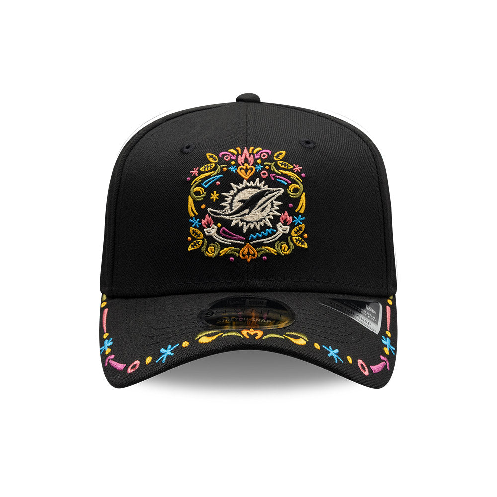 Gorra New Era 970 Hasta la Muerte 25 NFL Miami Dolphins