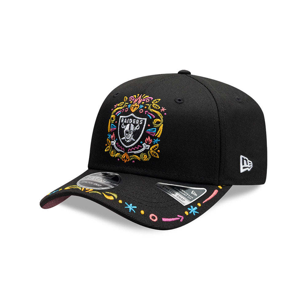 Gorra New Era 970 Hasta la Muerte 25 NFL Las Vegas Raiders