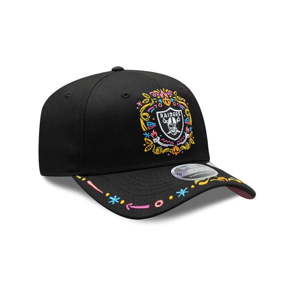 Gorra New Era 970 Hasta la Muerte 25 NFL Las Vegas Raiders