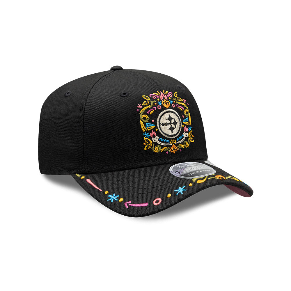Gorra New Era 970 Hasta la Muerte 25 NFL Pittsburgh Steelers