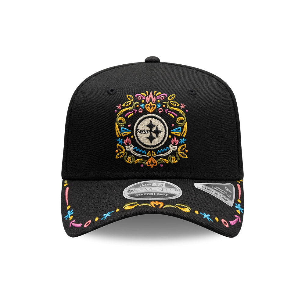Gorra New Era 970 Hasta la Muerte 25 NFL Pittsburgh Steelers