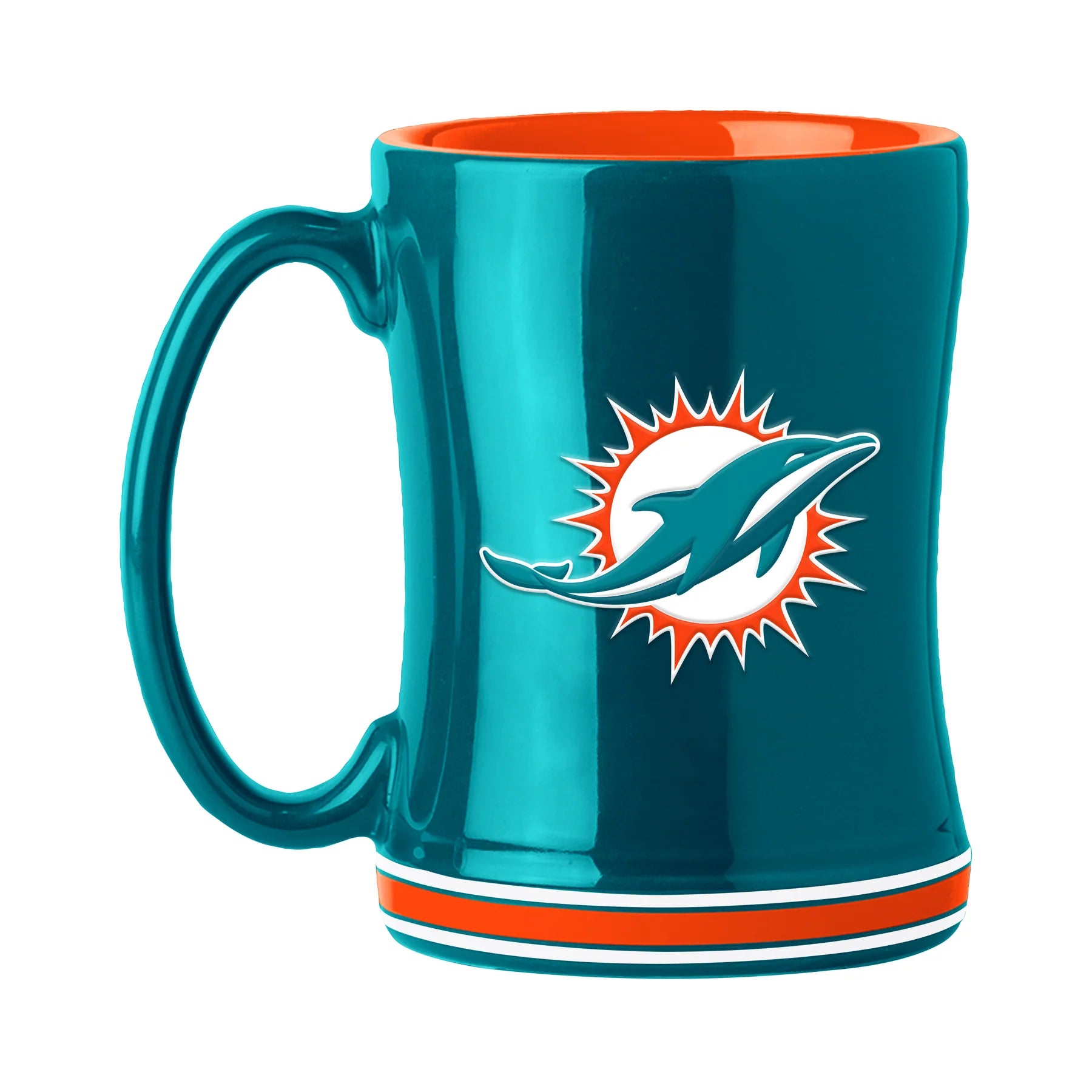 Taza Relief 14oz Dolphins