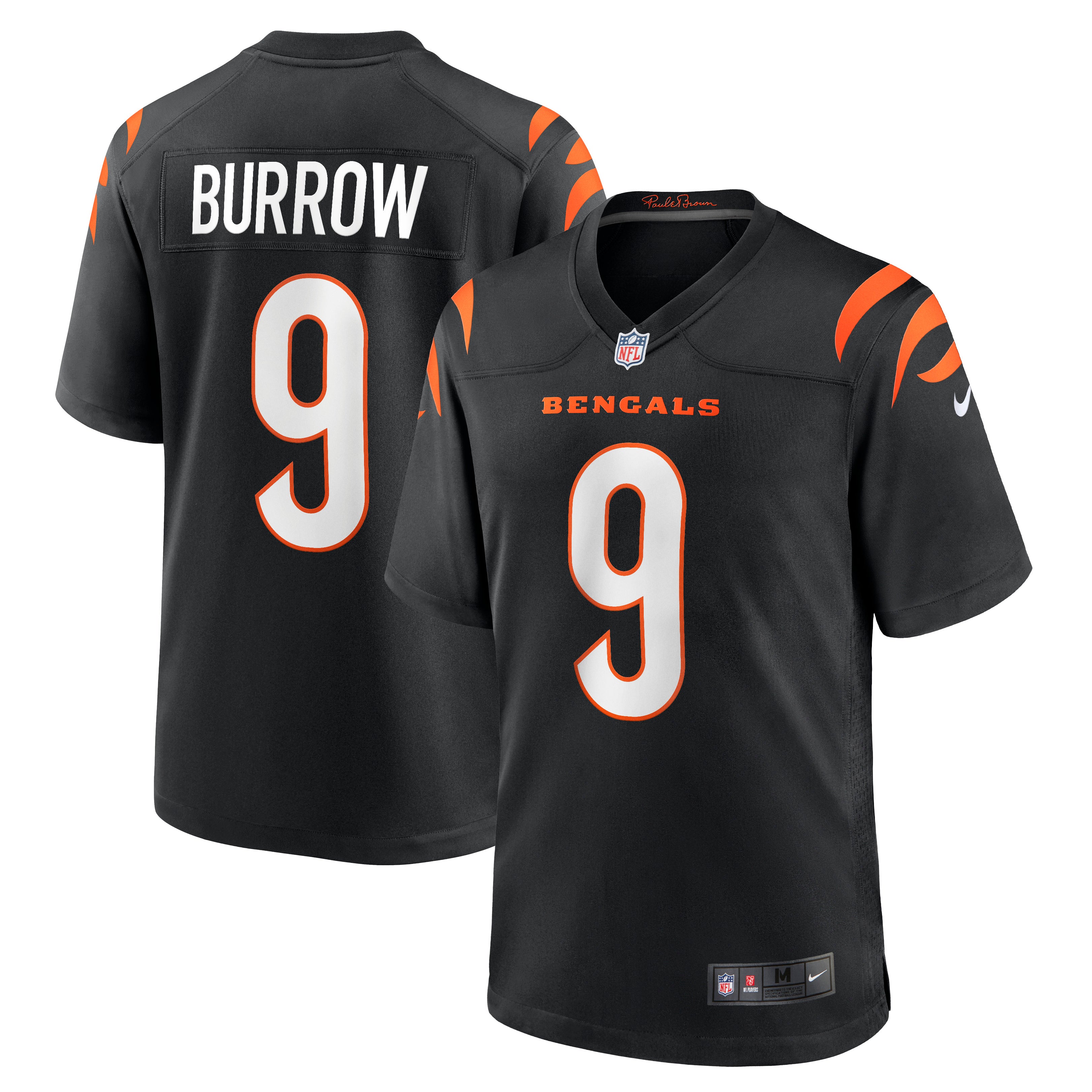 Jersey Game Bengals Burrow TC Youth