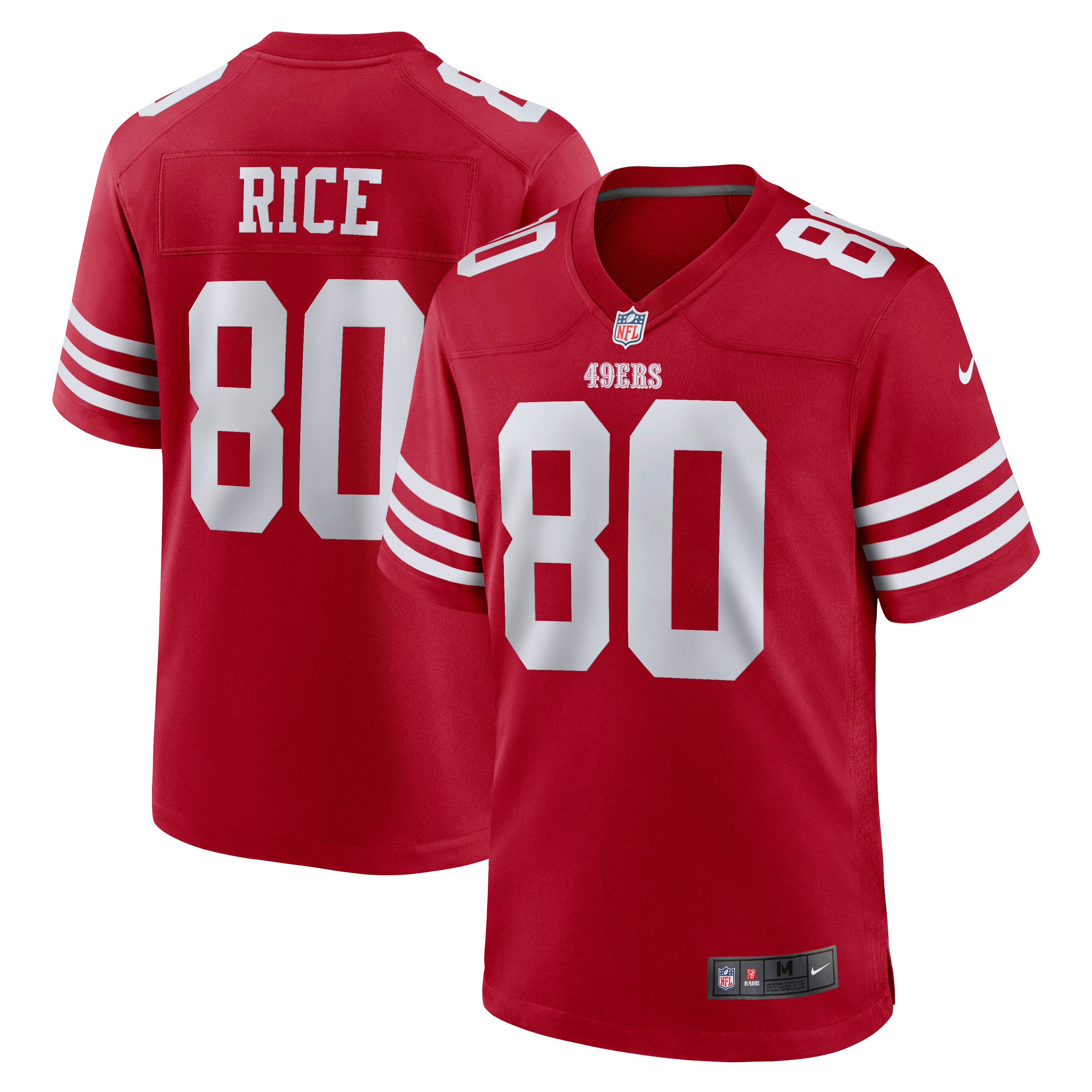 Jersey Game 49ers Rice TC Adulto