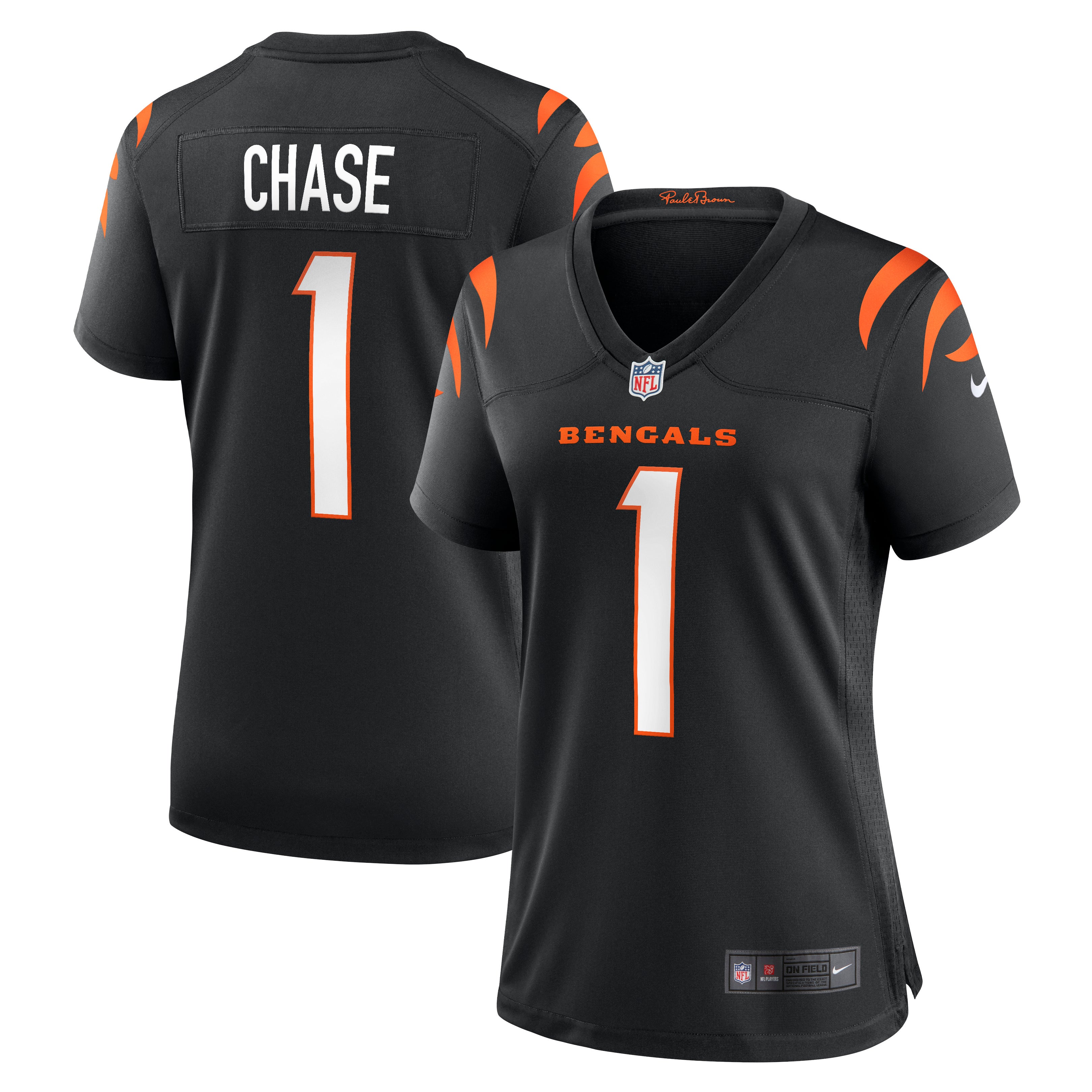 Jersey Game Bengals Chase TC Dama Adulto