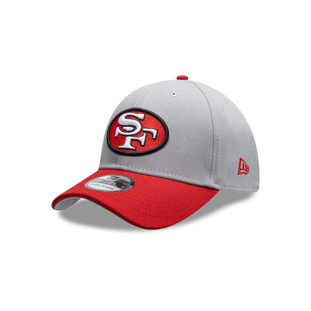 Gorra New Era 3930 2-Tone Gray NFL San Francisco 49ers