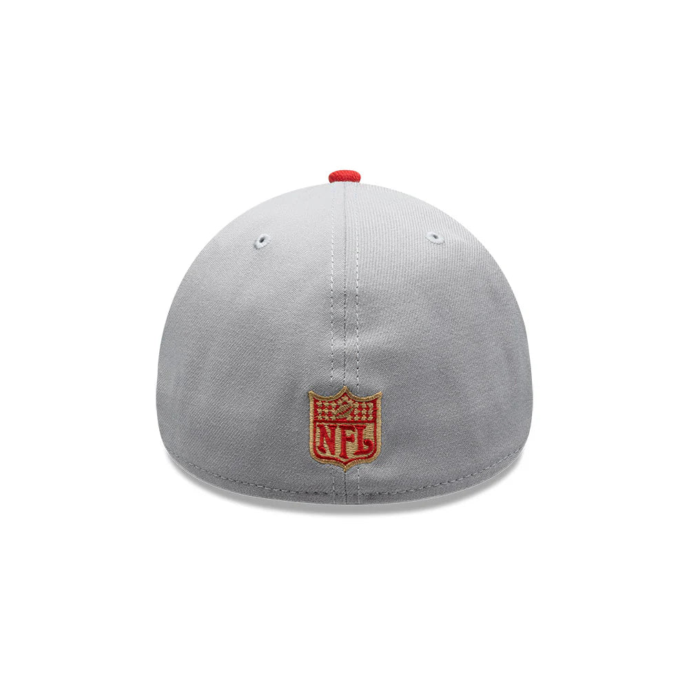 Gorra New Era 3930 2-Tone Gray NFL San Francisco 49ers
