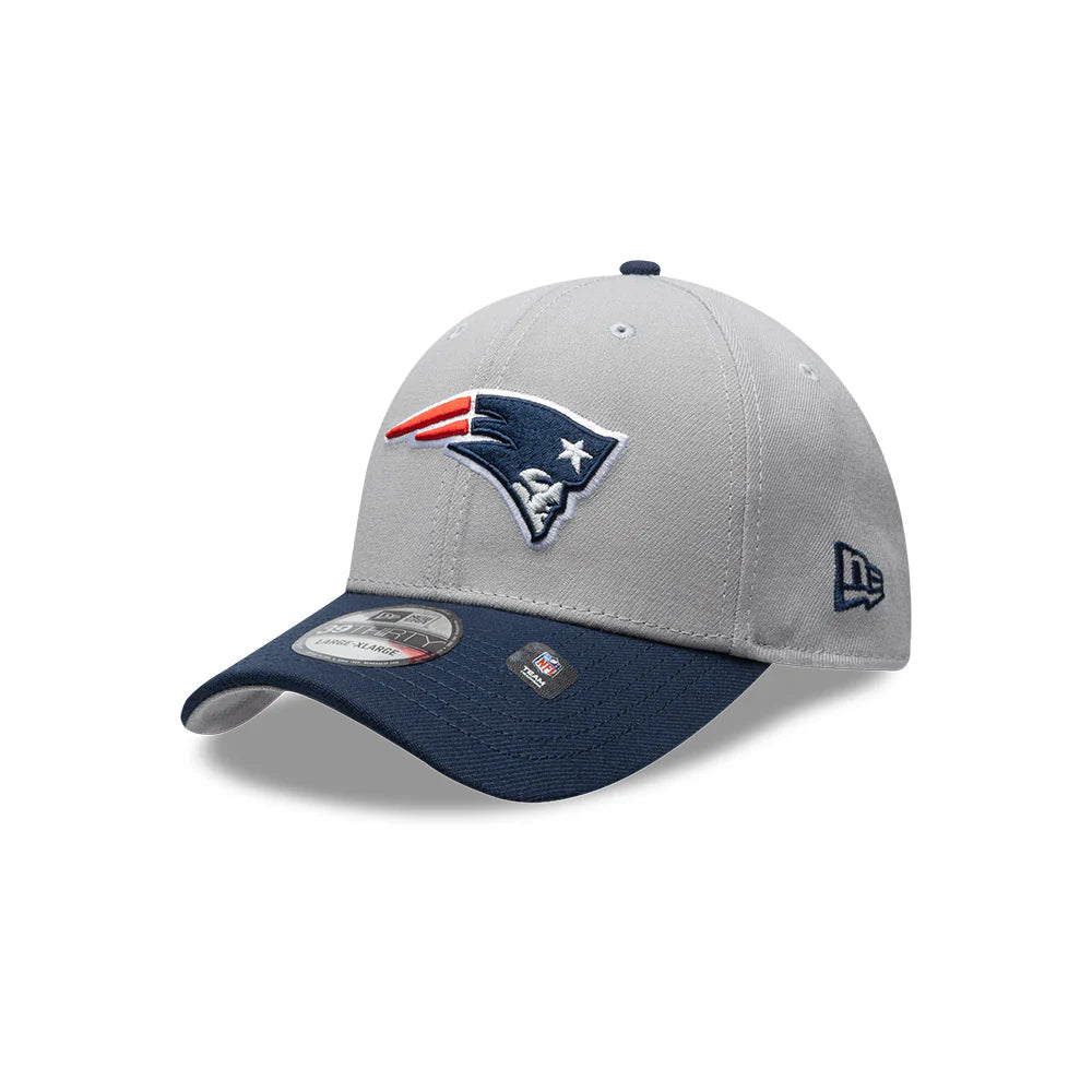 Gorra New Era 3930 2-Tone Gray NFL New England Patriots