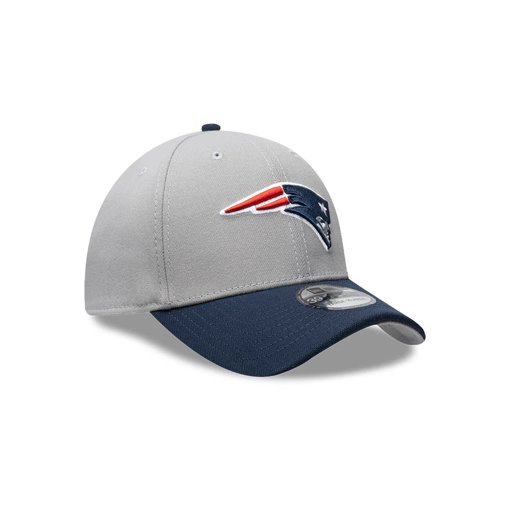 Gorra New Era 3930 2-Tone Gray NFL New England Patriots