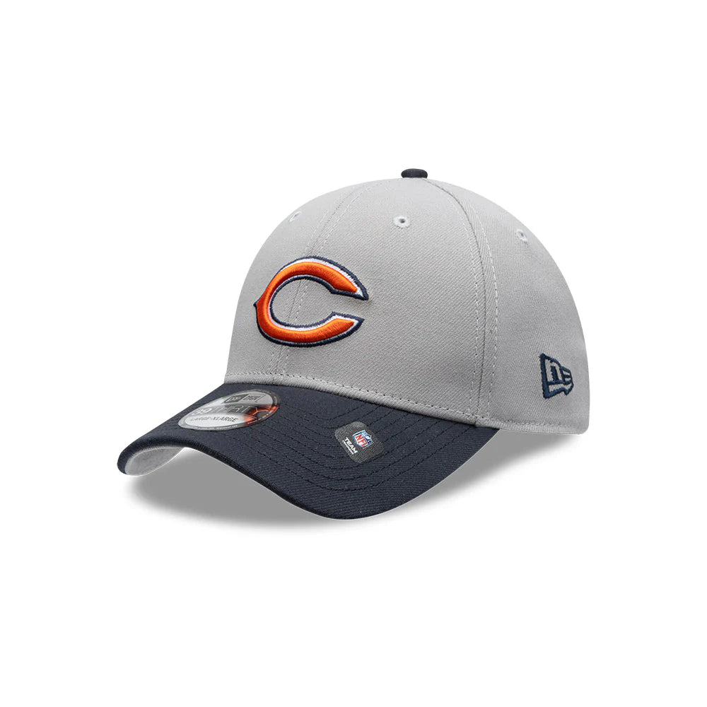 Gorra New Era 3930 2-Tone Gray NFL Chicago Bears
