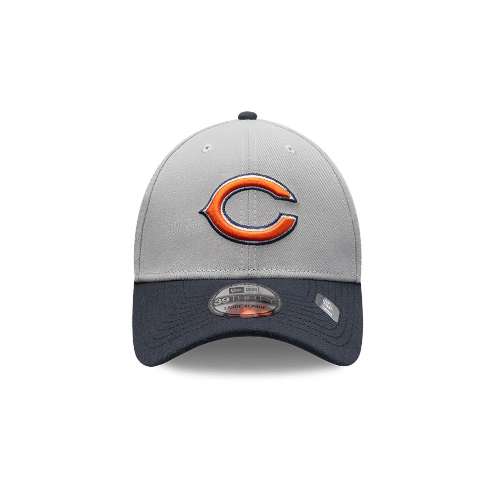 Gorra New Era 3930 2-Tone Gray NFL Chicago Bears