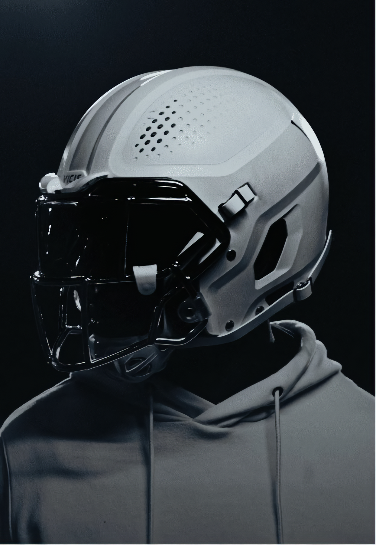Casco Fútbol Americano Vicis Zero2 Adulto Blanco