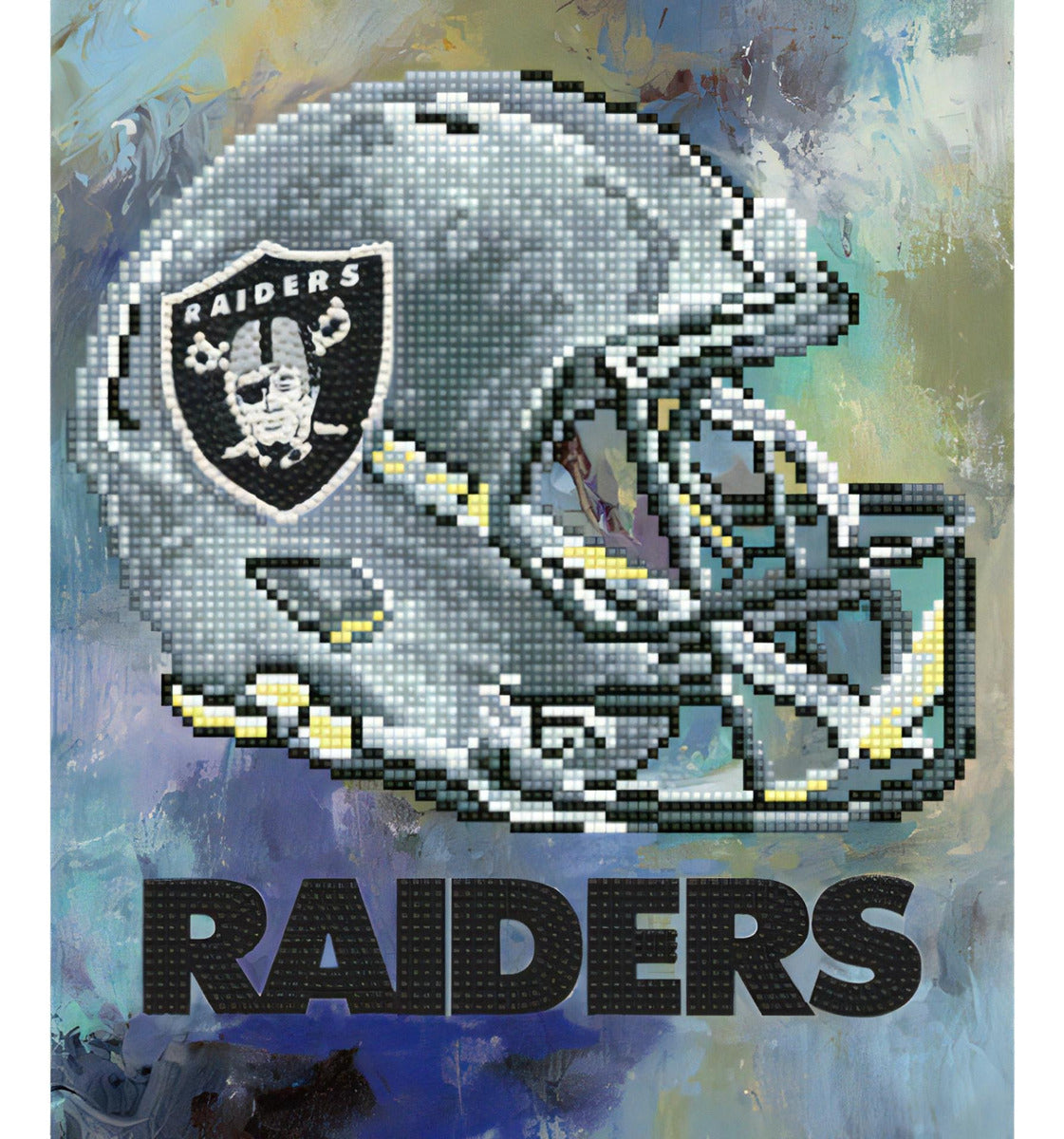 Set De Artesania Diamond Painting Nfl Las Vegas Raiders