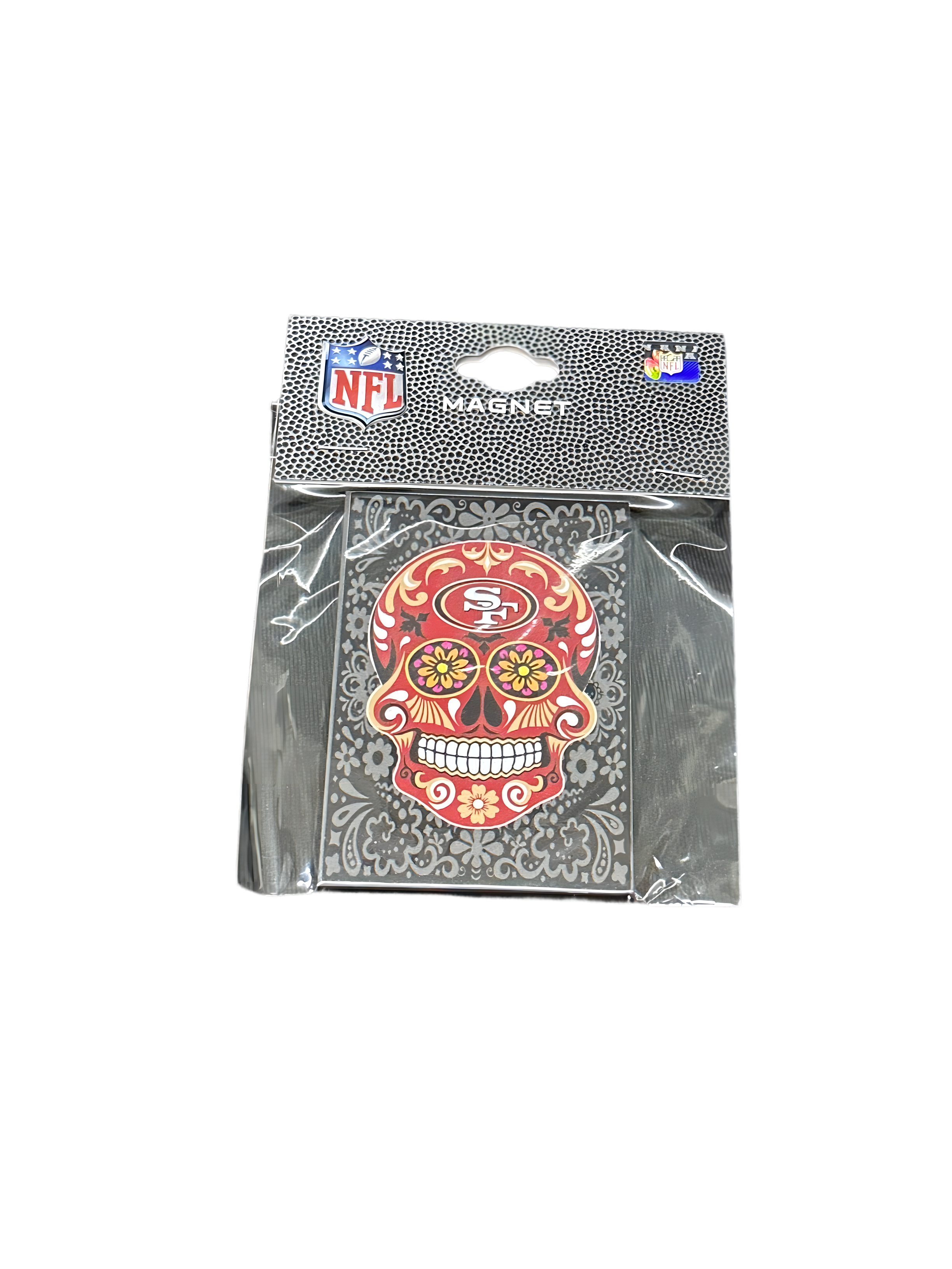 Imán Aminco Sugar Skull Pattern 49Ers