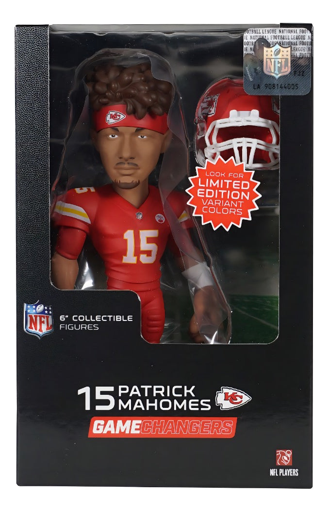 Figura Fútbol Americano Chiefs Patrick Mahomes Gamechangers