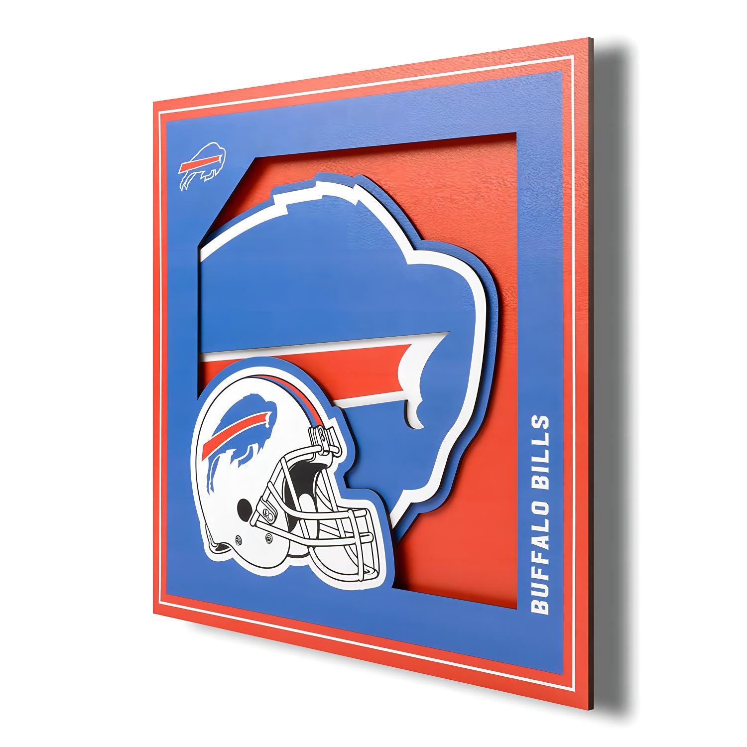 Cuadro NFL You The Fan 3D Logo Bills