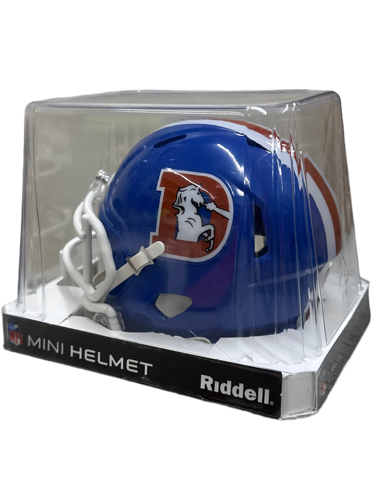 Casco Riddell Mini Speed Throw Back Broncos 75-96