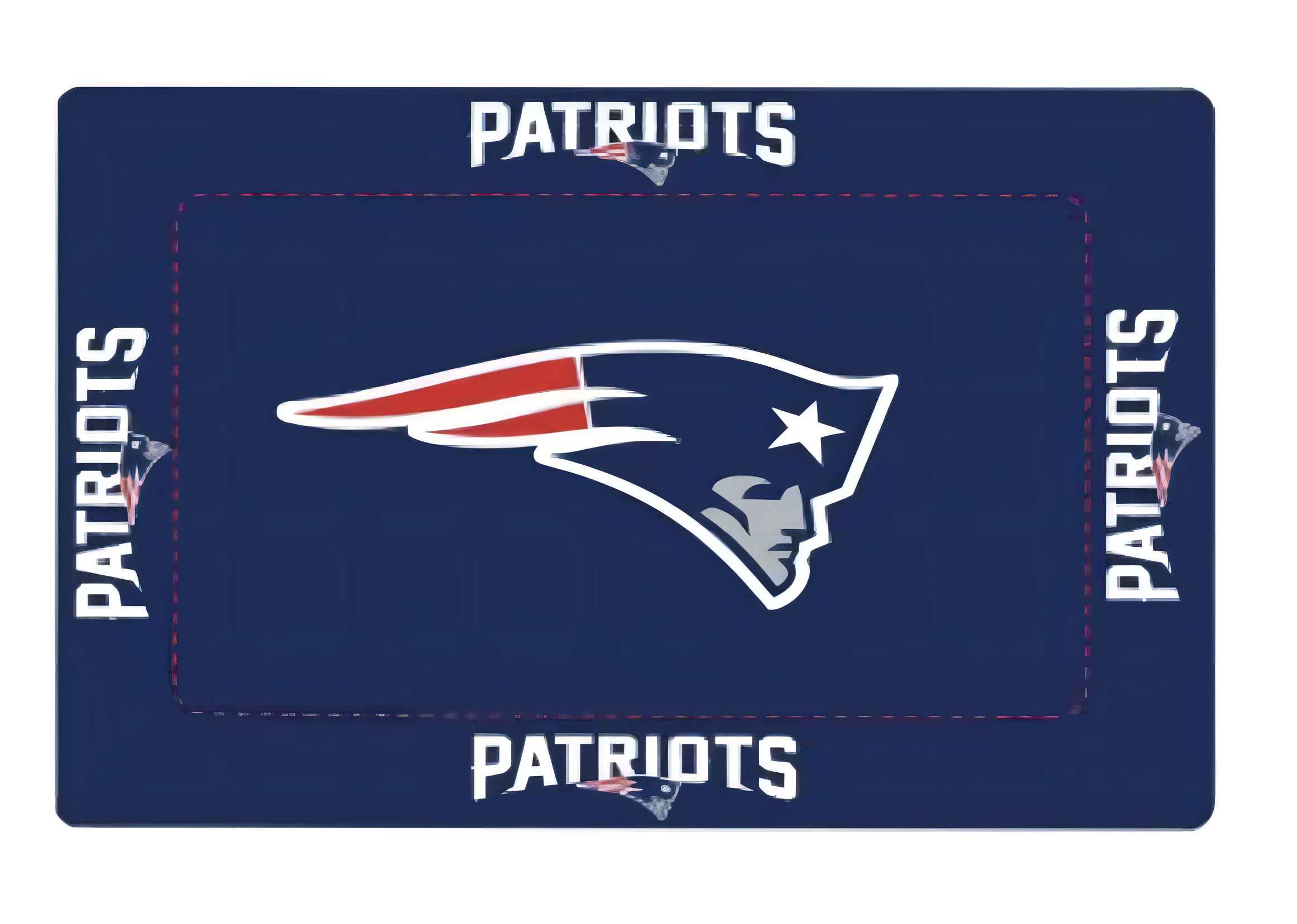 Iman Porta Retrato Aminco NFL Patriots