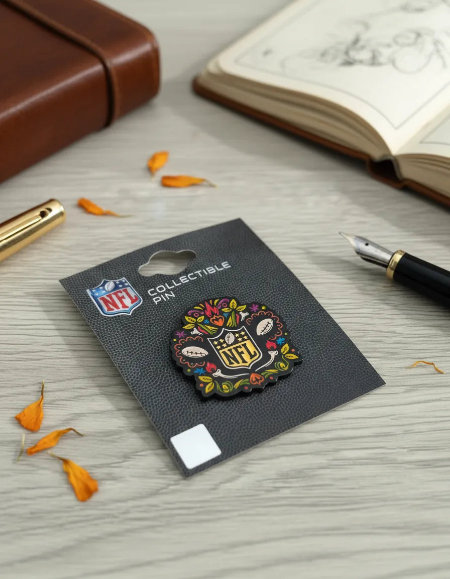 Pin Aminco Hasta La Muerte 25 NFL Shield