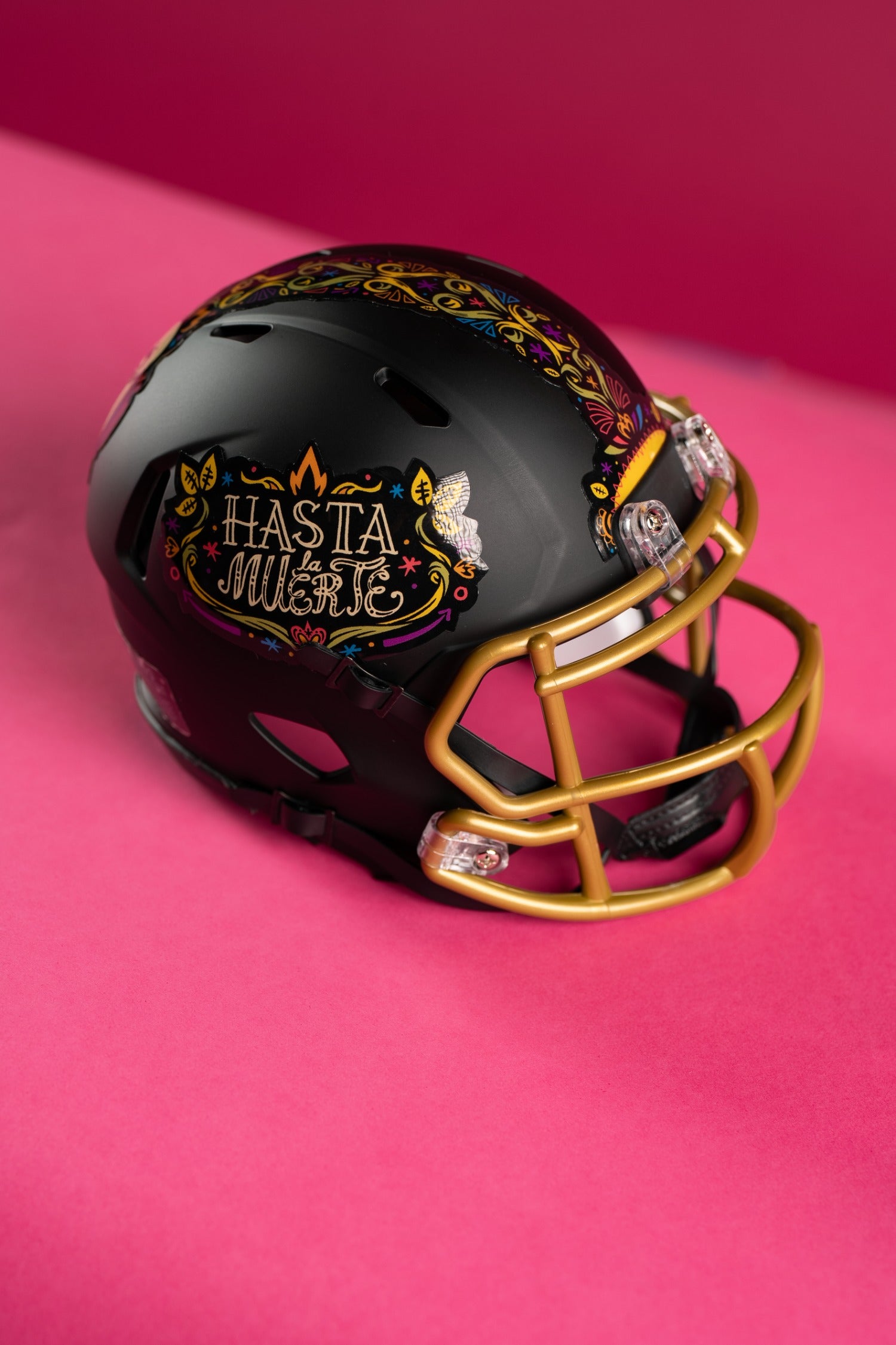 Casco Mini Speed Riddell NFL Edición Hasta La Muerte 2025