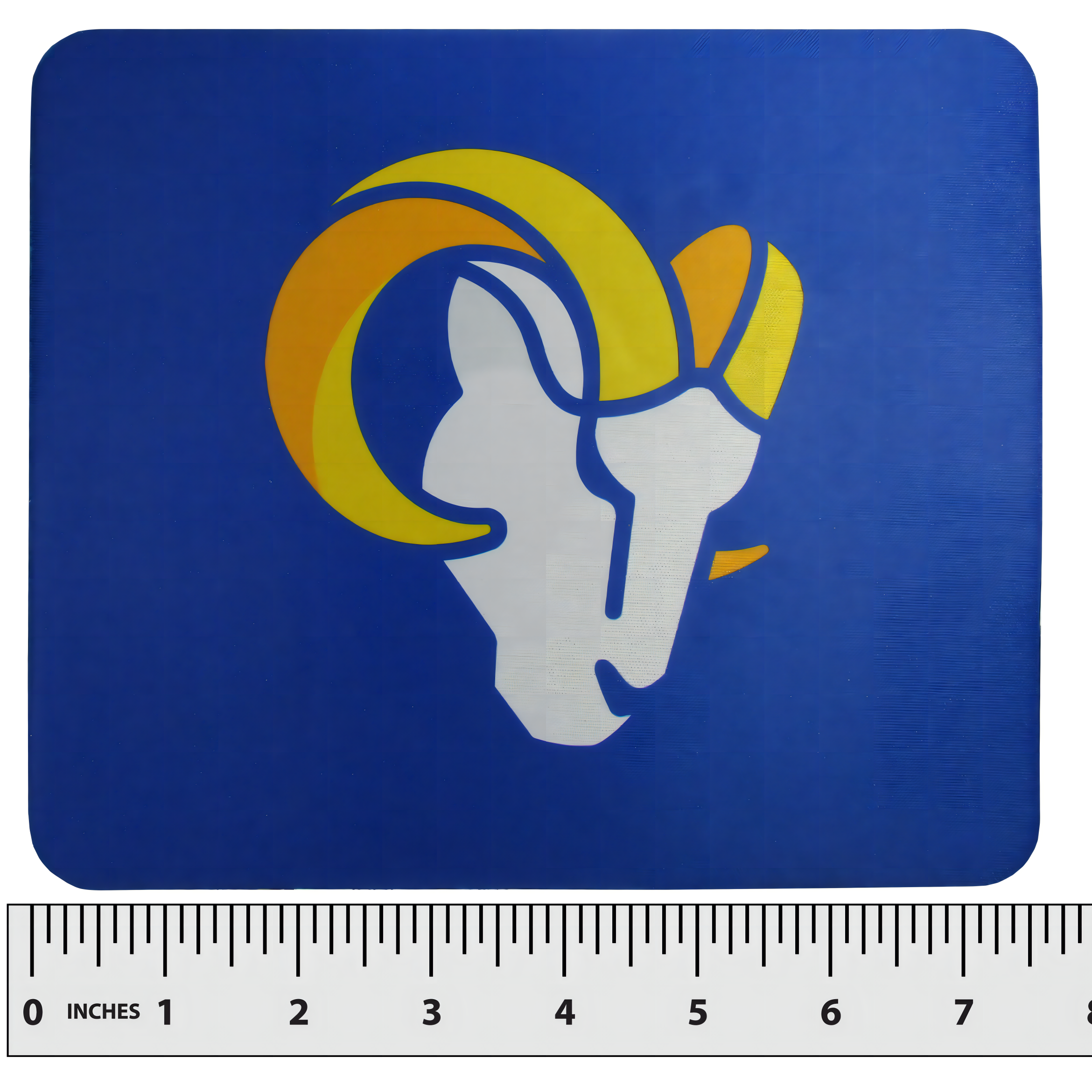 Tapete Mouse Pad Siskiyou Logo Rams