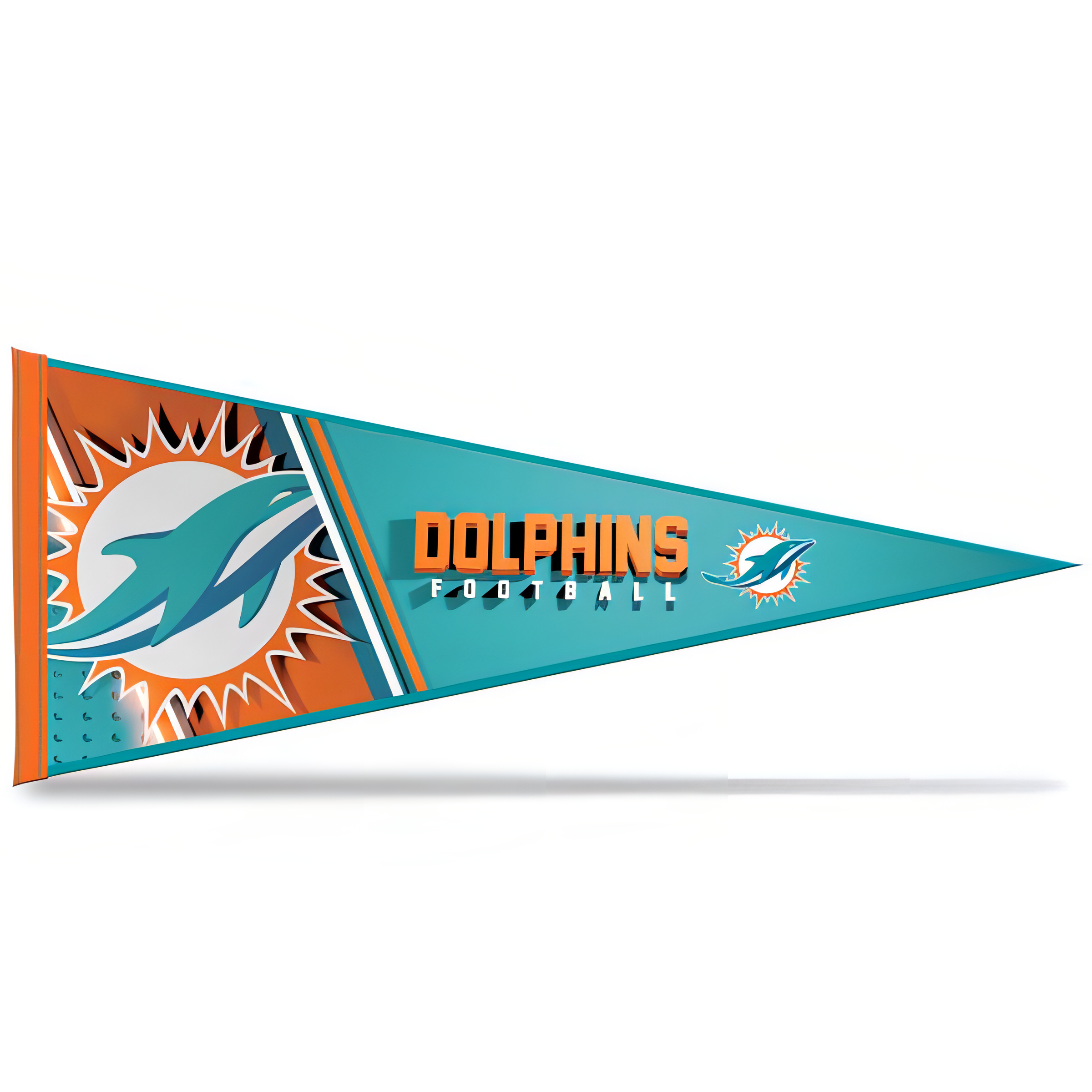 Banderín Decorativo Premium Pennant NFL Dolphins