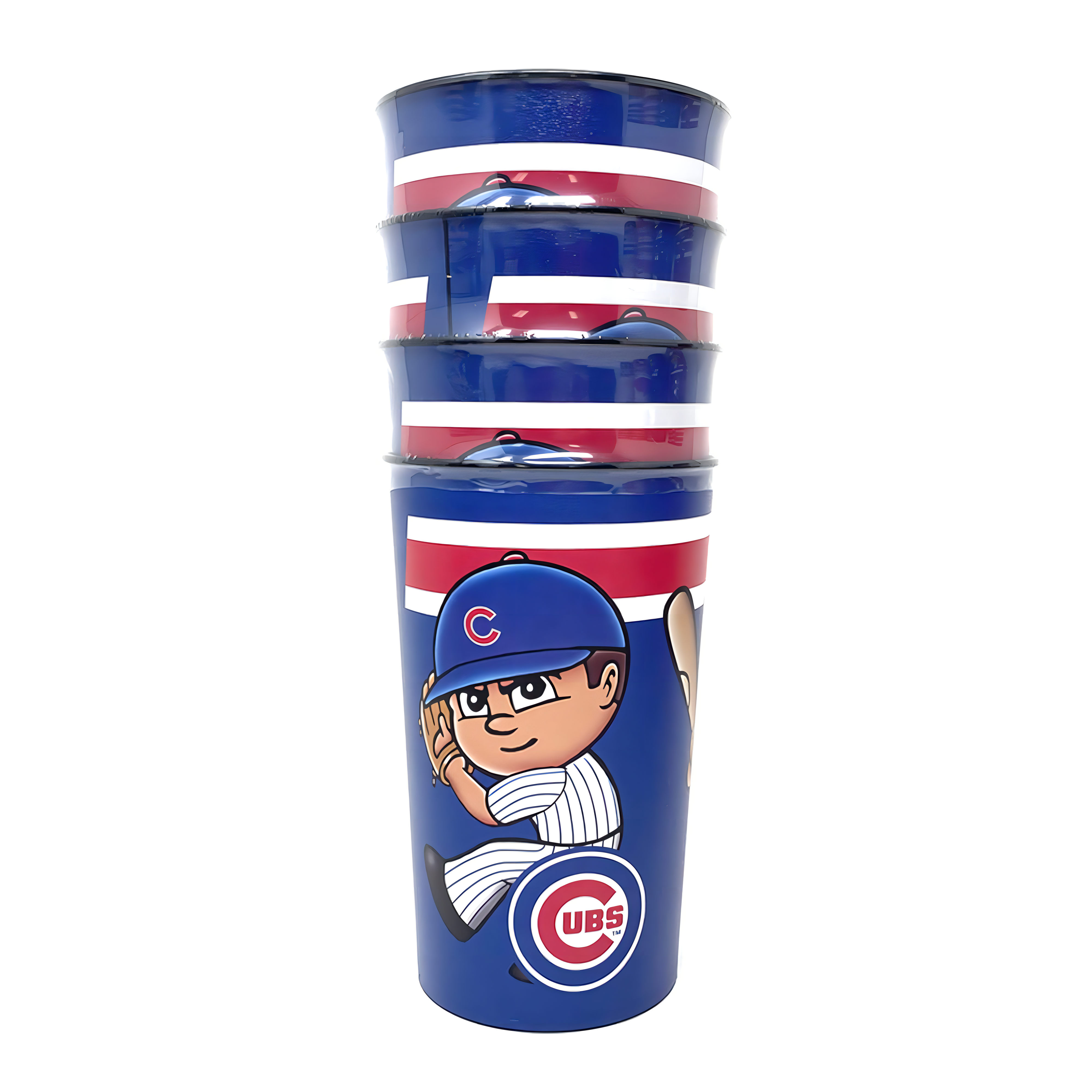 Vaso Party Cup MLB (Set 4 Pzas) Party Animal Cubs