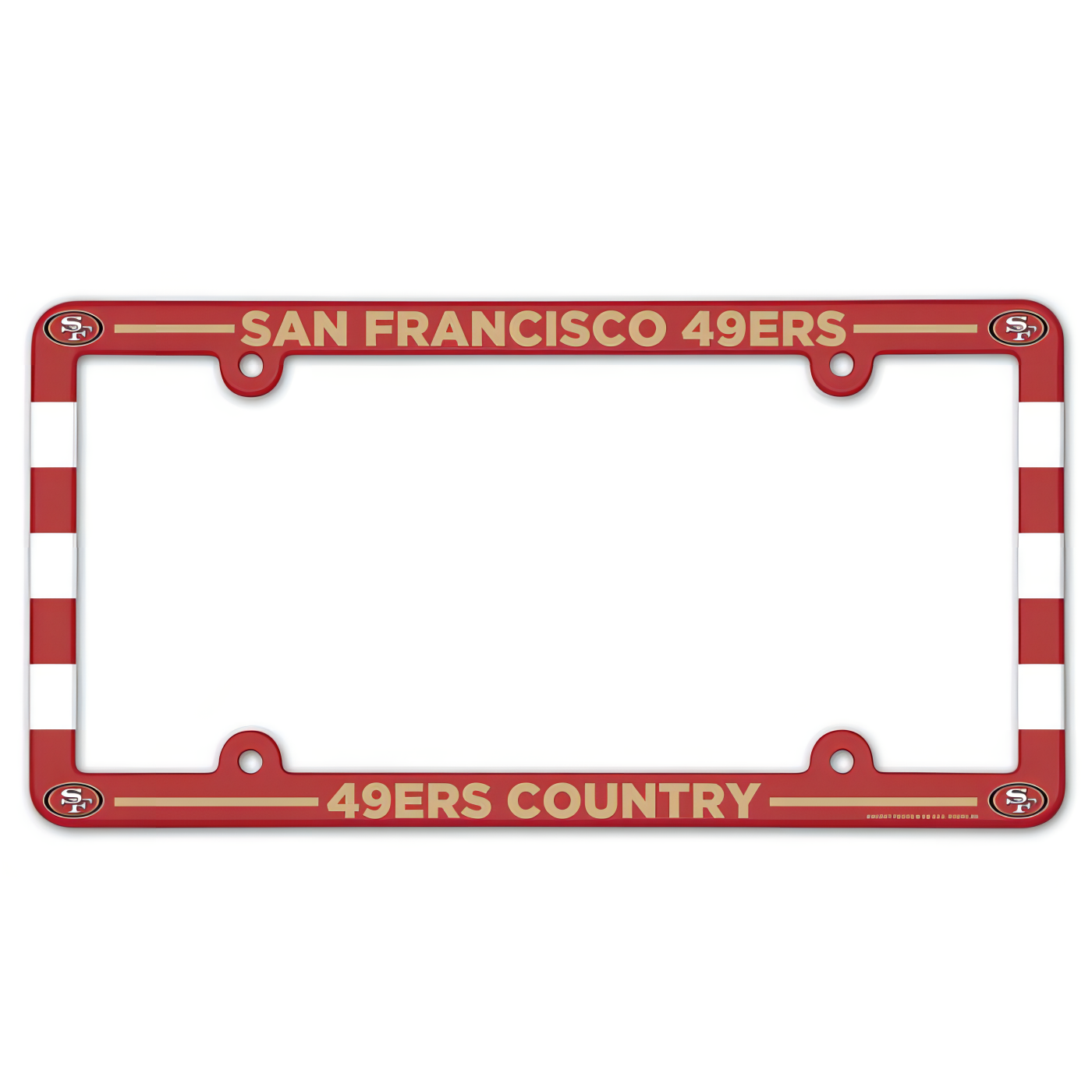 Porta Placa Wincraft Plastico 49Ers