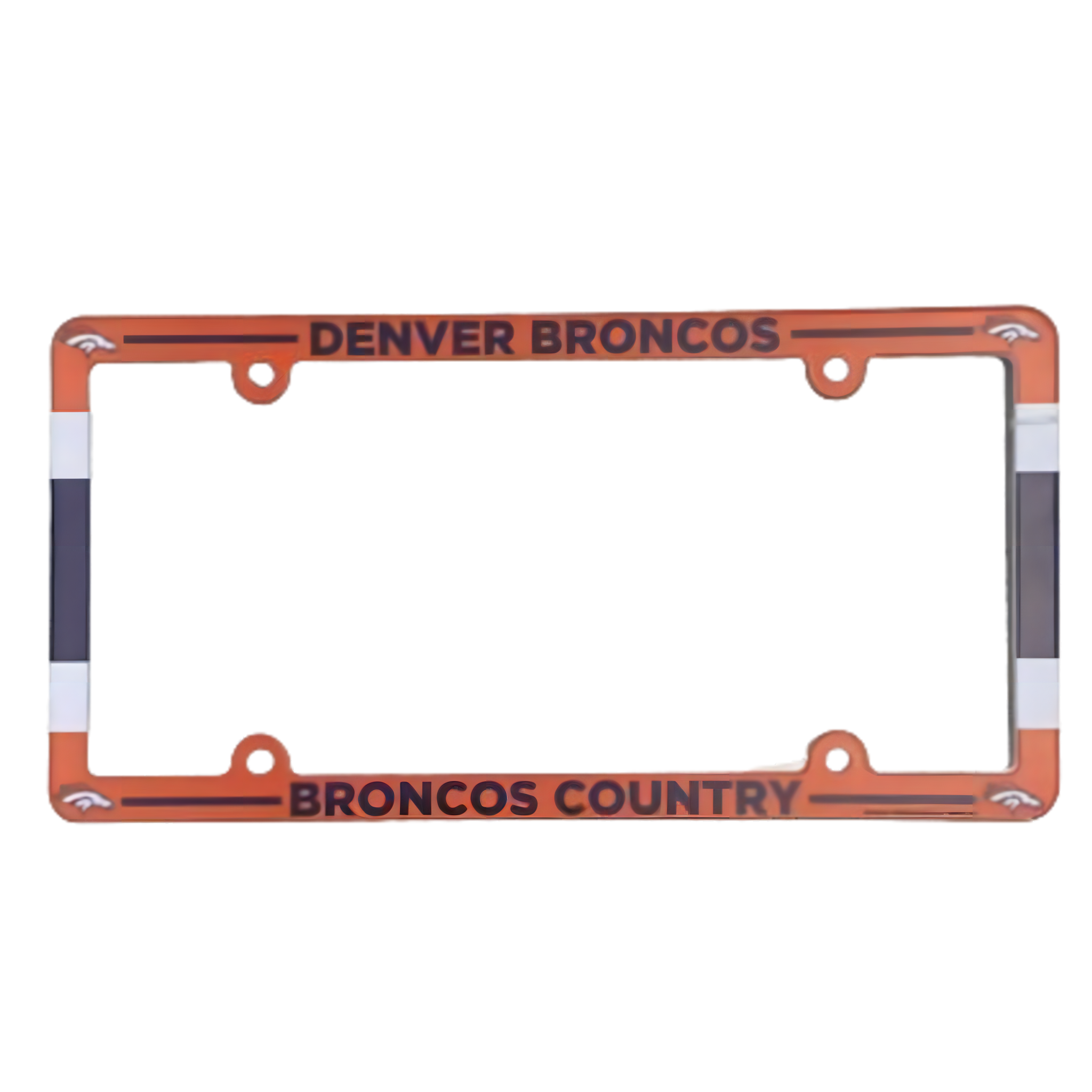 Porta Placa Wincraft Plastico Broncos