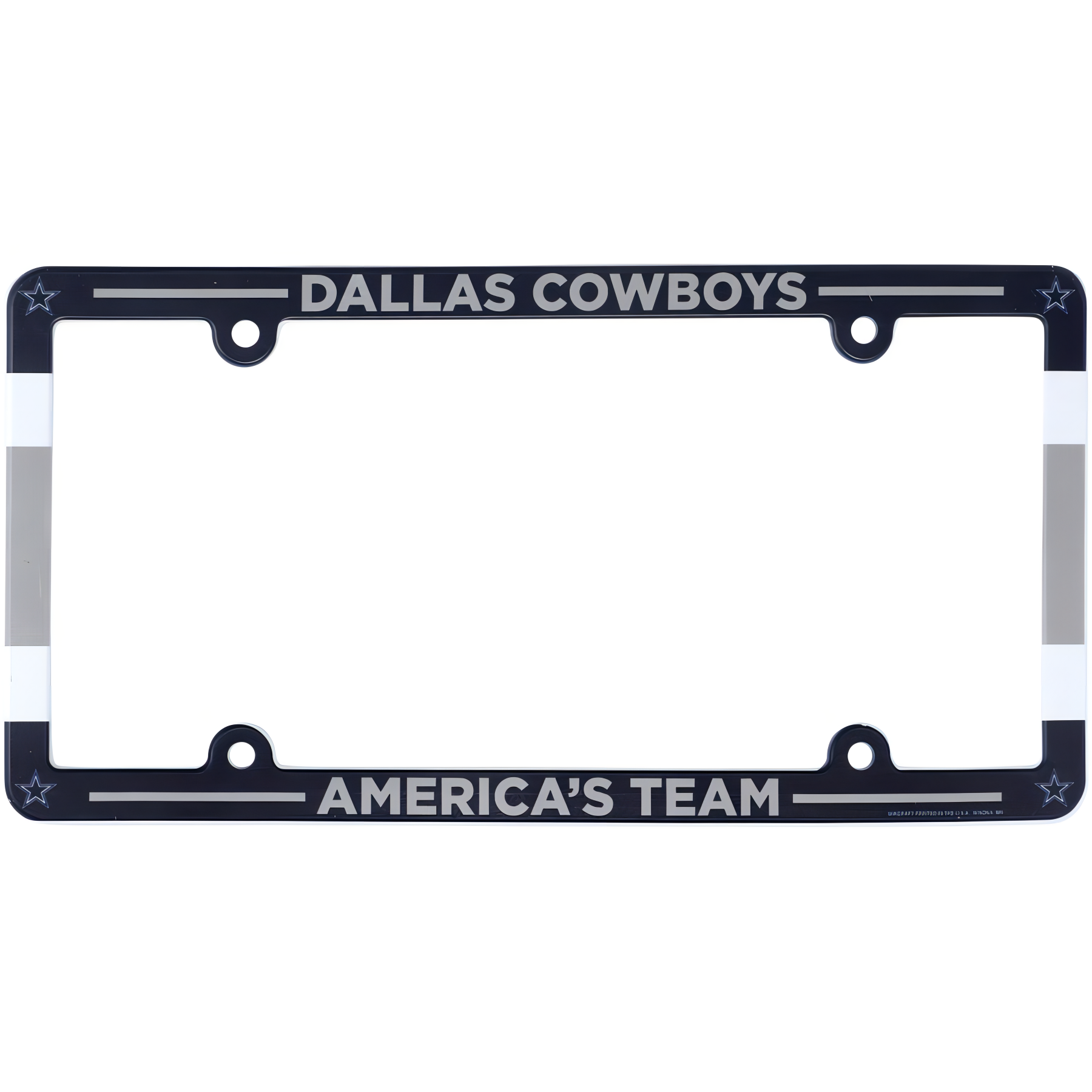 Porta Placa Wincraft Plastico Cowboys
