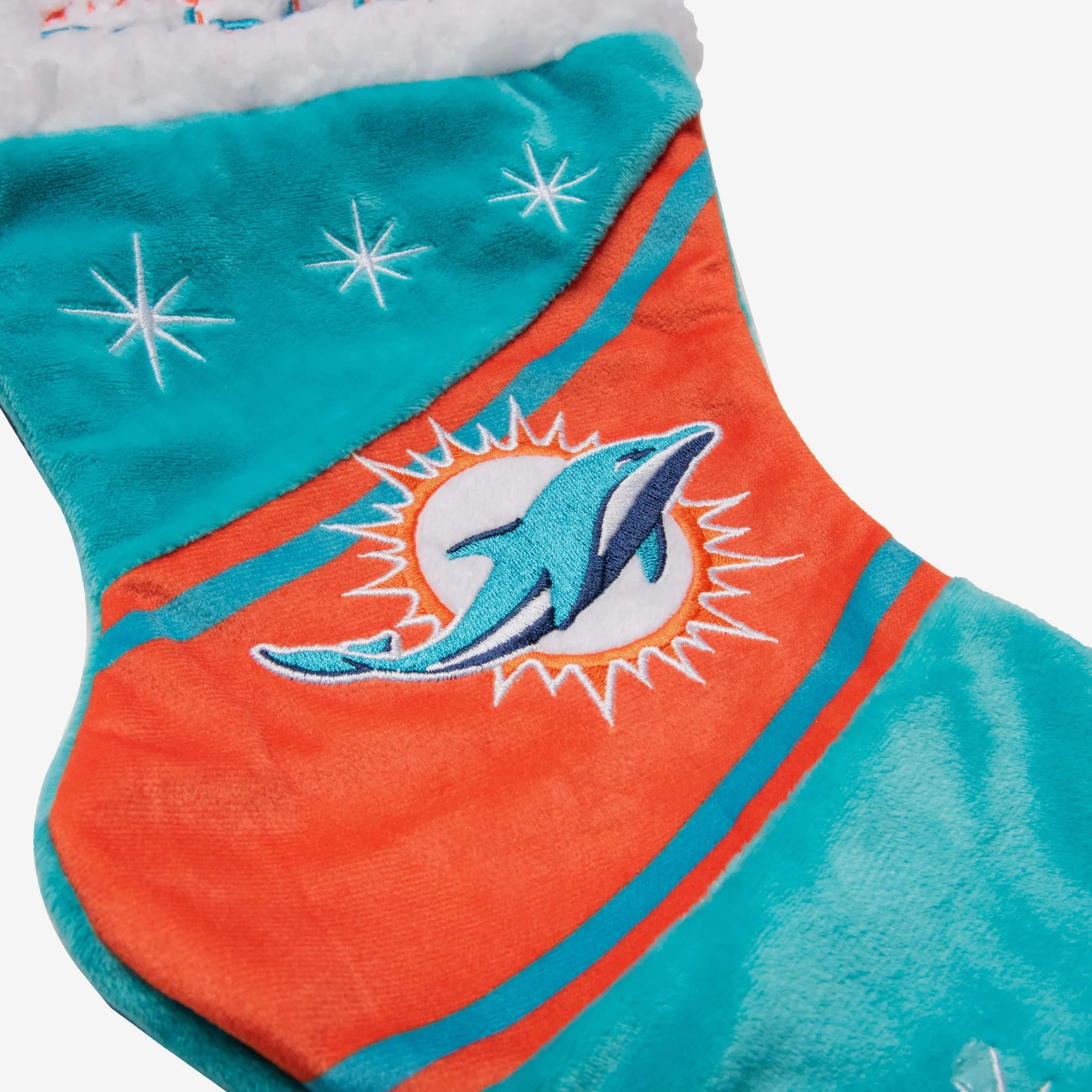 Bota Decorativa de Navidad de Fútbol Americano NFL Dolphins