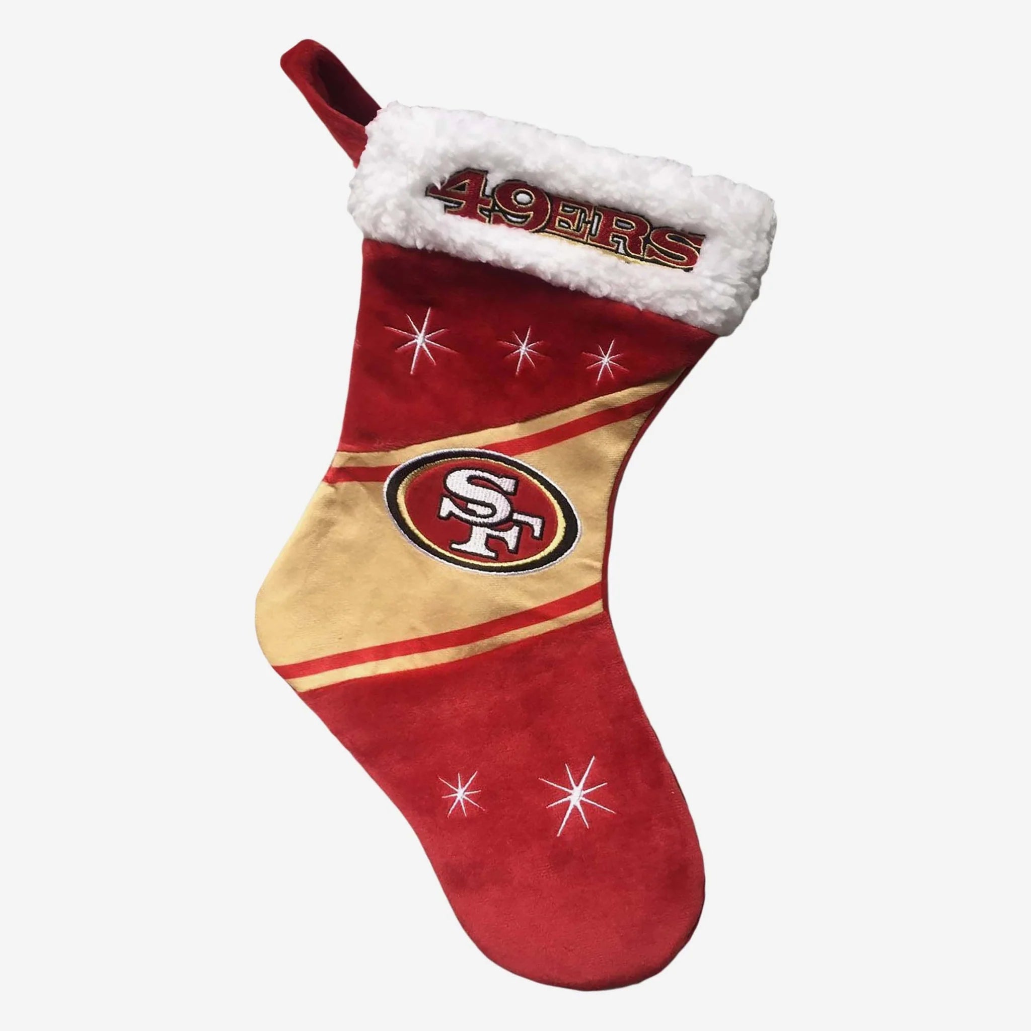 Bota Decorativa de Navidad de Fútbol Americano NFL 49ers