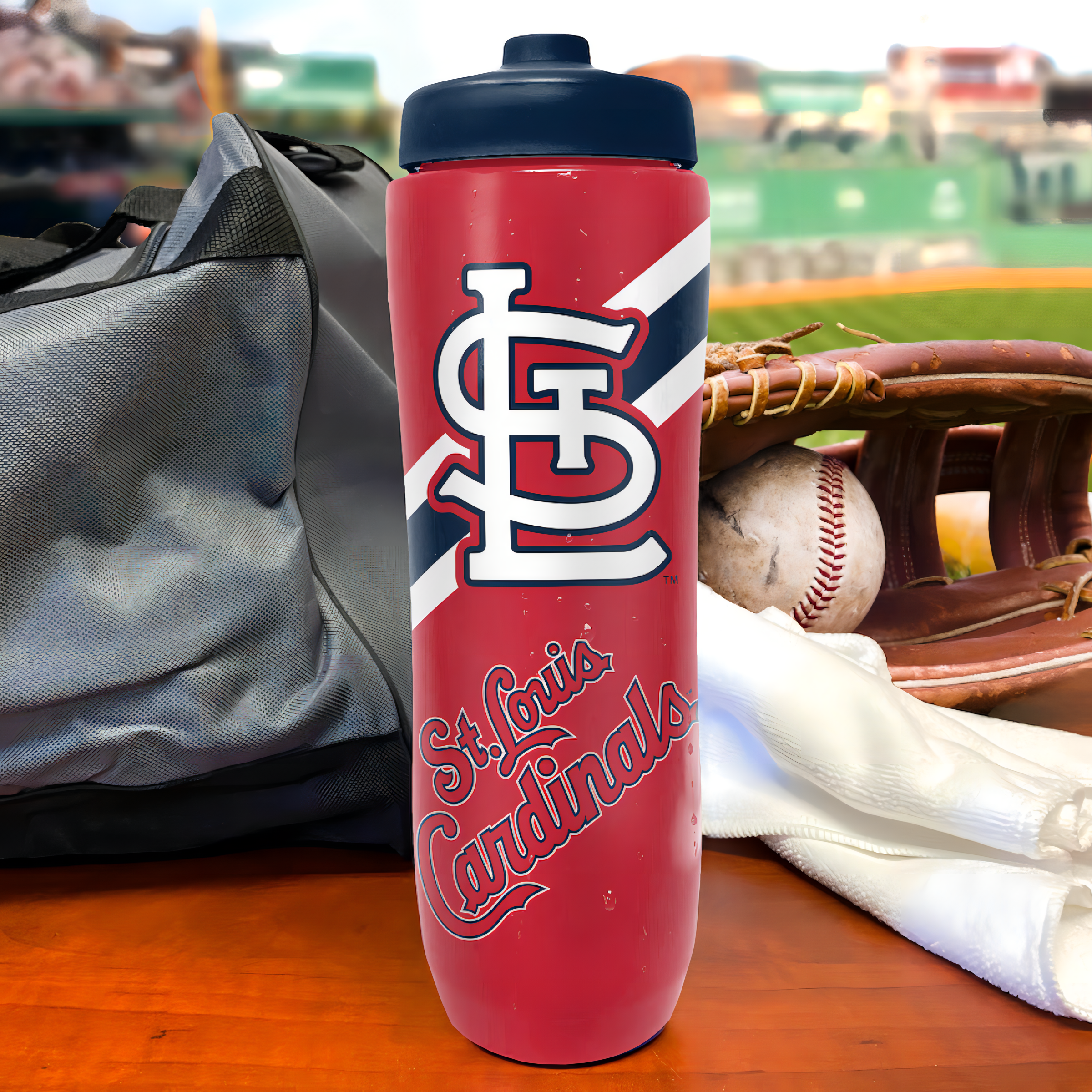 Botella Squeezy Water Bottle MLB Cardinals