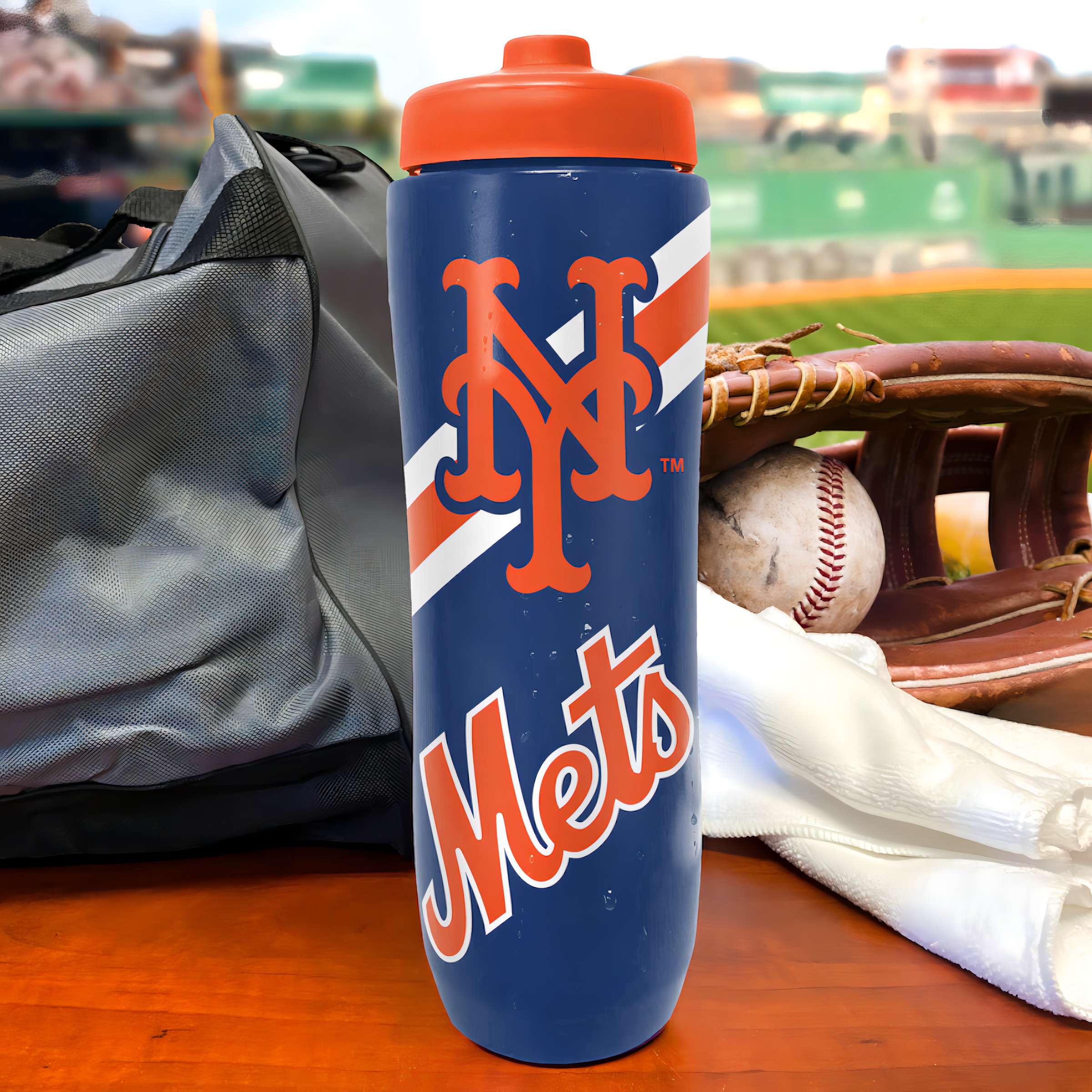 Botella Squeezy Water Bottle MLB Mets