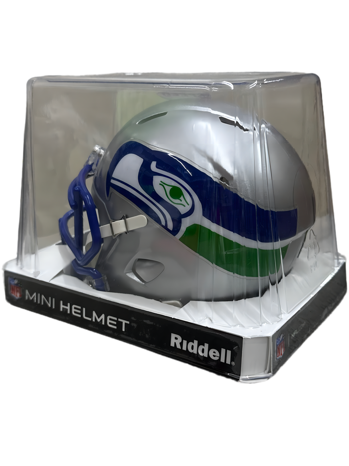Casco Riddell Mini Speed Throw Back Seahawks 83-01