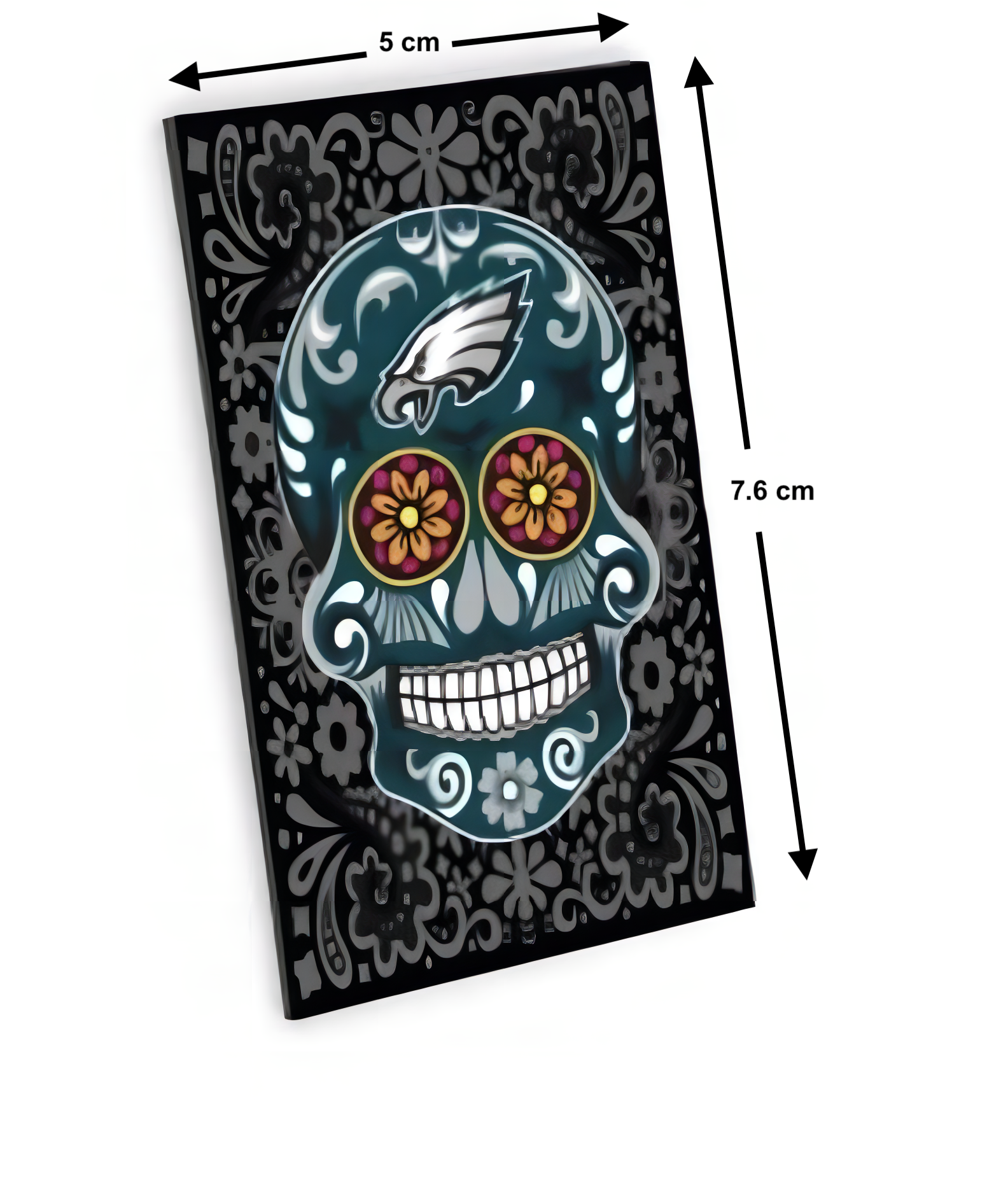 Imán Aminco Sugar Skull Pattern Eagles