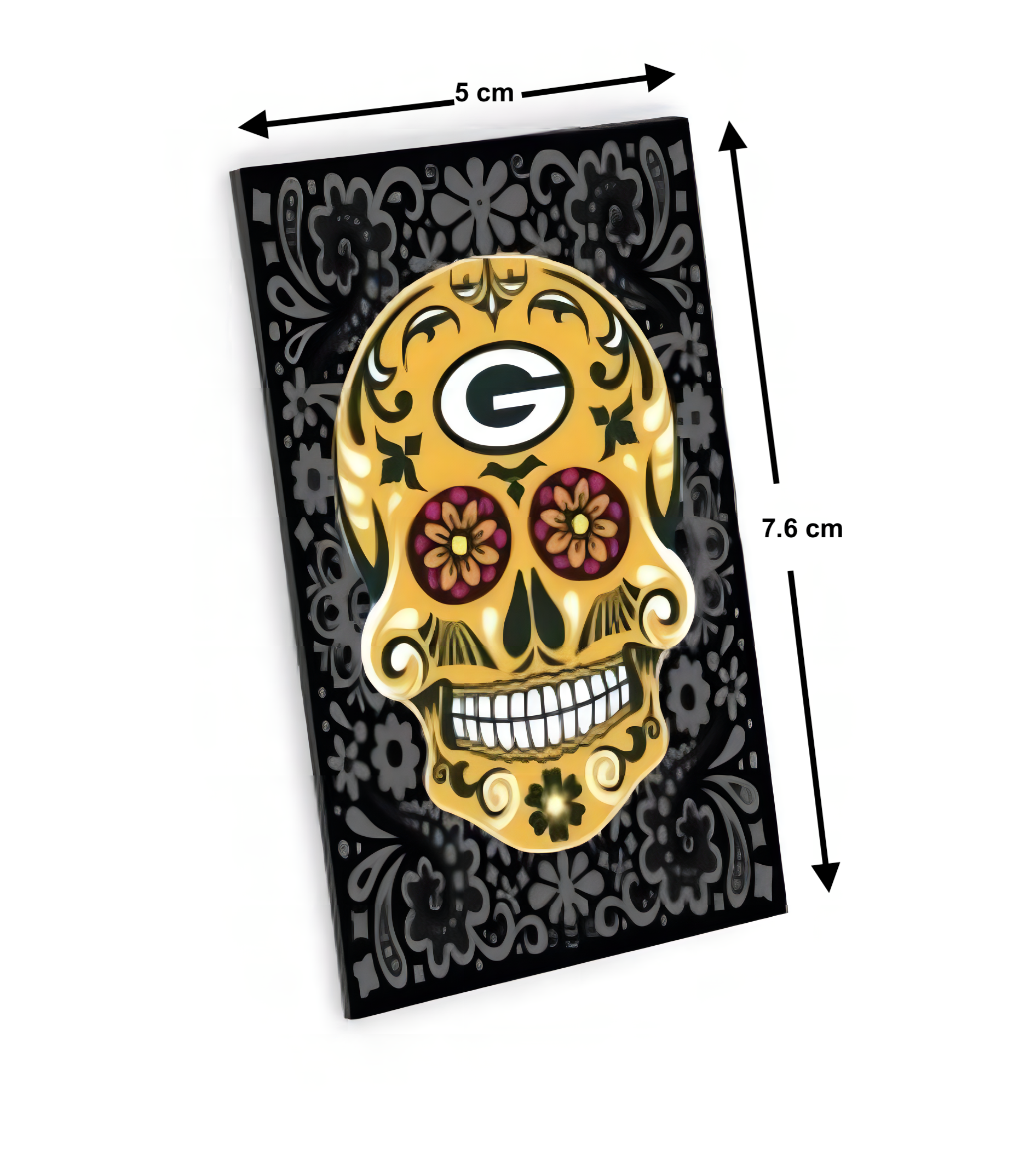 Imán Aminco Sugar Skull Pattern Packers